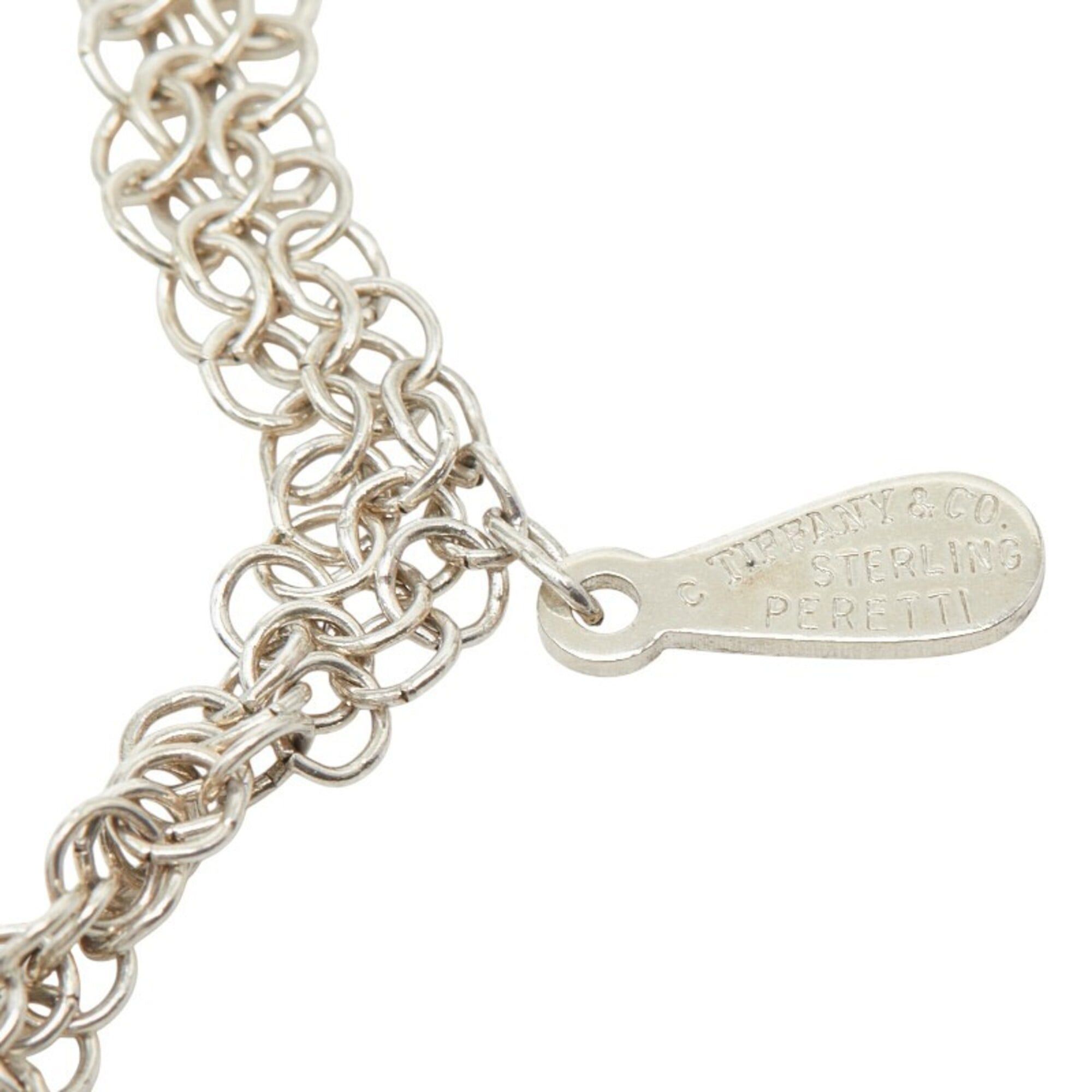 Tiffany & Co. Tiffany & Co. Elsa Peretti Mesh Chain Necklace, Sterling Silver (SV925), Women's. Size ONE SIZE - 4 Thumbnail
