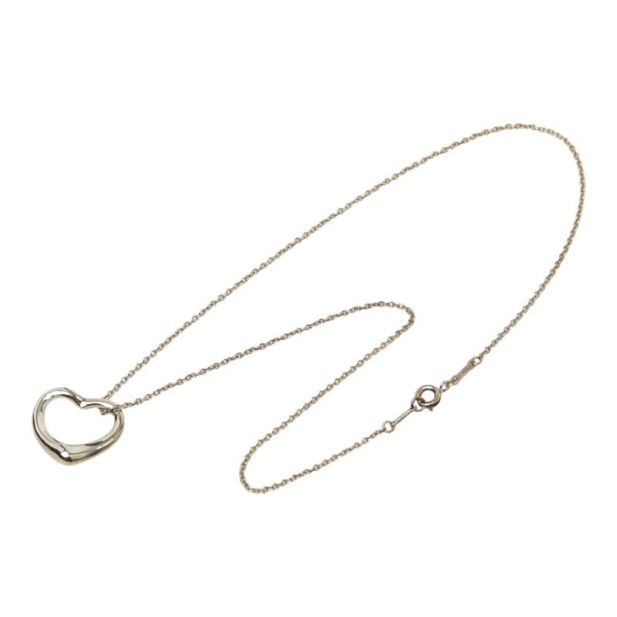Tiffany & Co. Tiffany & Co. Open Heart Necklace, SV925 Silver, Women's. Size ONE SIZE - 3 Thumbnail