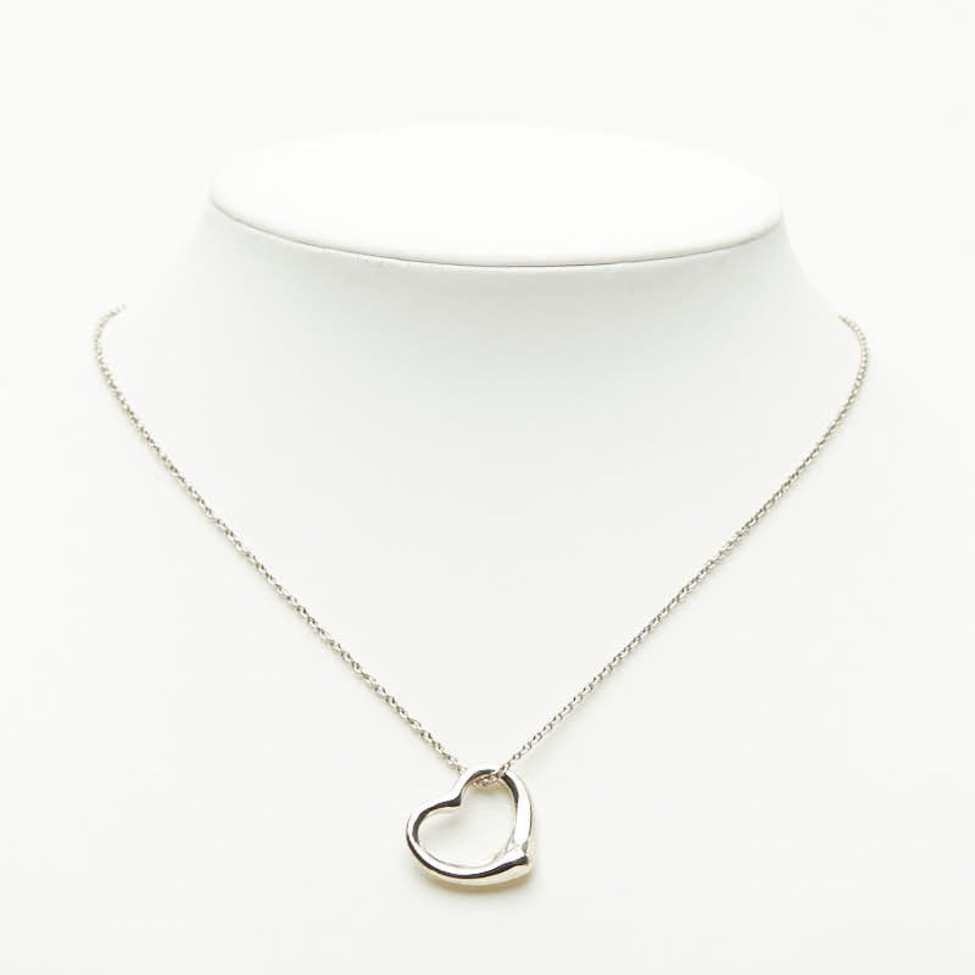 Tiffany & Co. Tiffany & Co. Open Heart Necklace, SV925 Silver, Women's. Size ONE SIZE - 10 Thumbnail