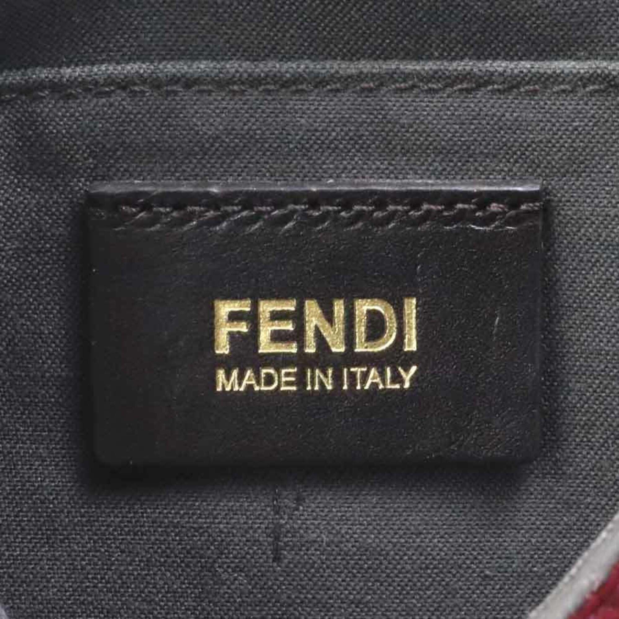 Fendi Fendi Crossbody Shoulder Bag Leather Bordeaux Claire Gold Women's 8BT214-Q10 e61803a Size ONE SIZE - 14 Thumbnail