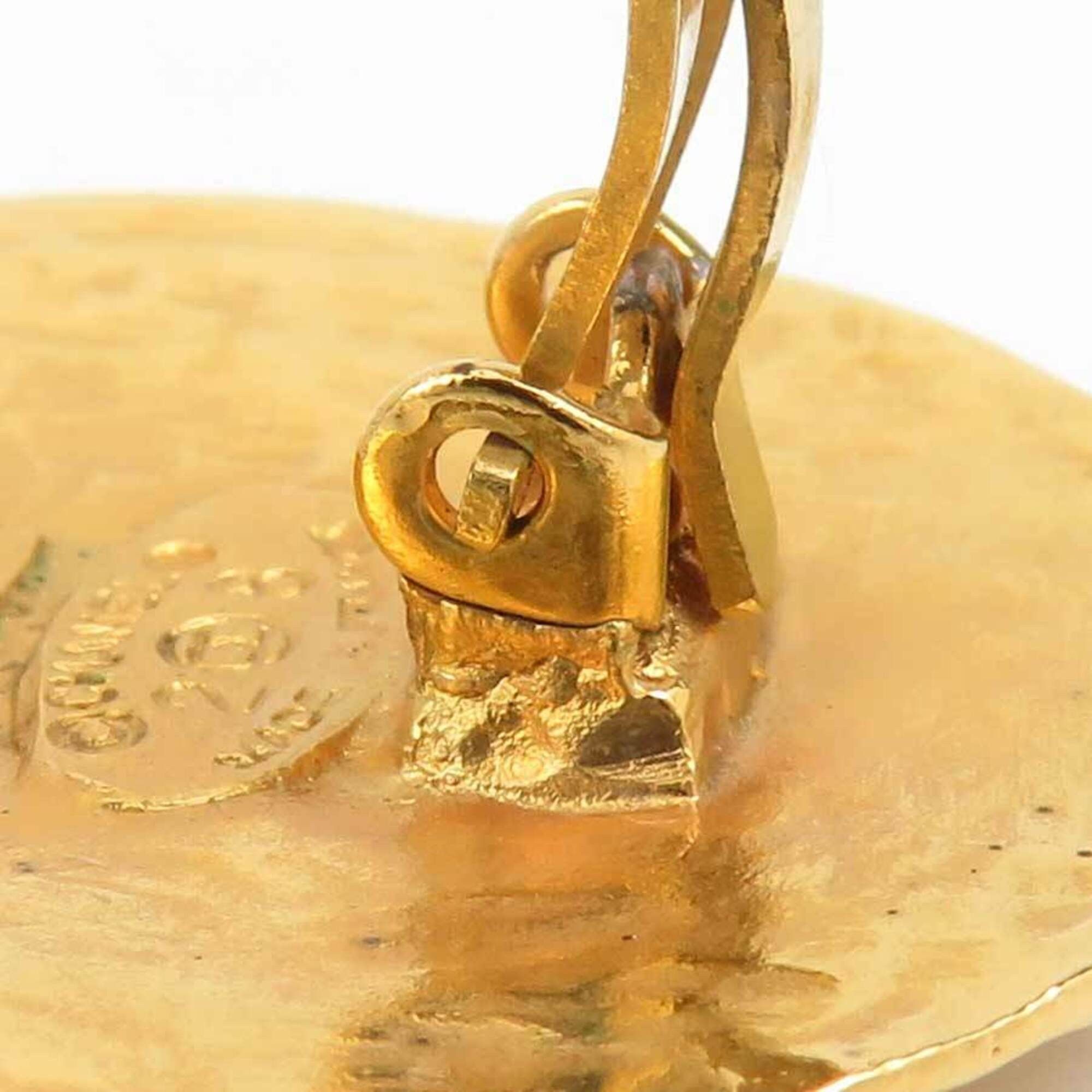 Chanel Chanel earrings, Coco Mark design, metal, gold, women's, e61811i Size ONE SIZE - 11 Thumbnail