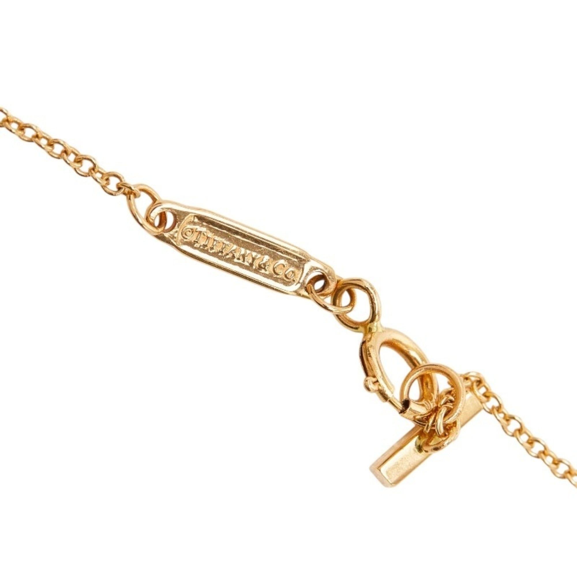 Tiffany & Co. Tiffany & Co. Gold 18KPG Pink T Smile Pendant Mini Necklace for Women Size ONE SIZE - 6 Thumbnail
