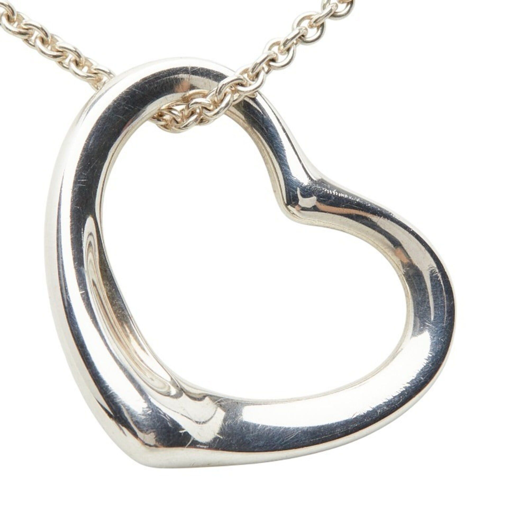 Tiffany & Co. Tiffany & Co. Open Heart Necklace, SV925 Silver, Women's. Size ONE SIZE - 2 Thumbnail