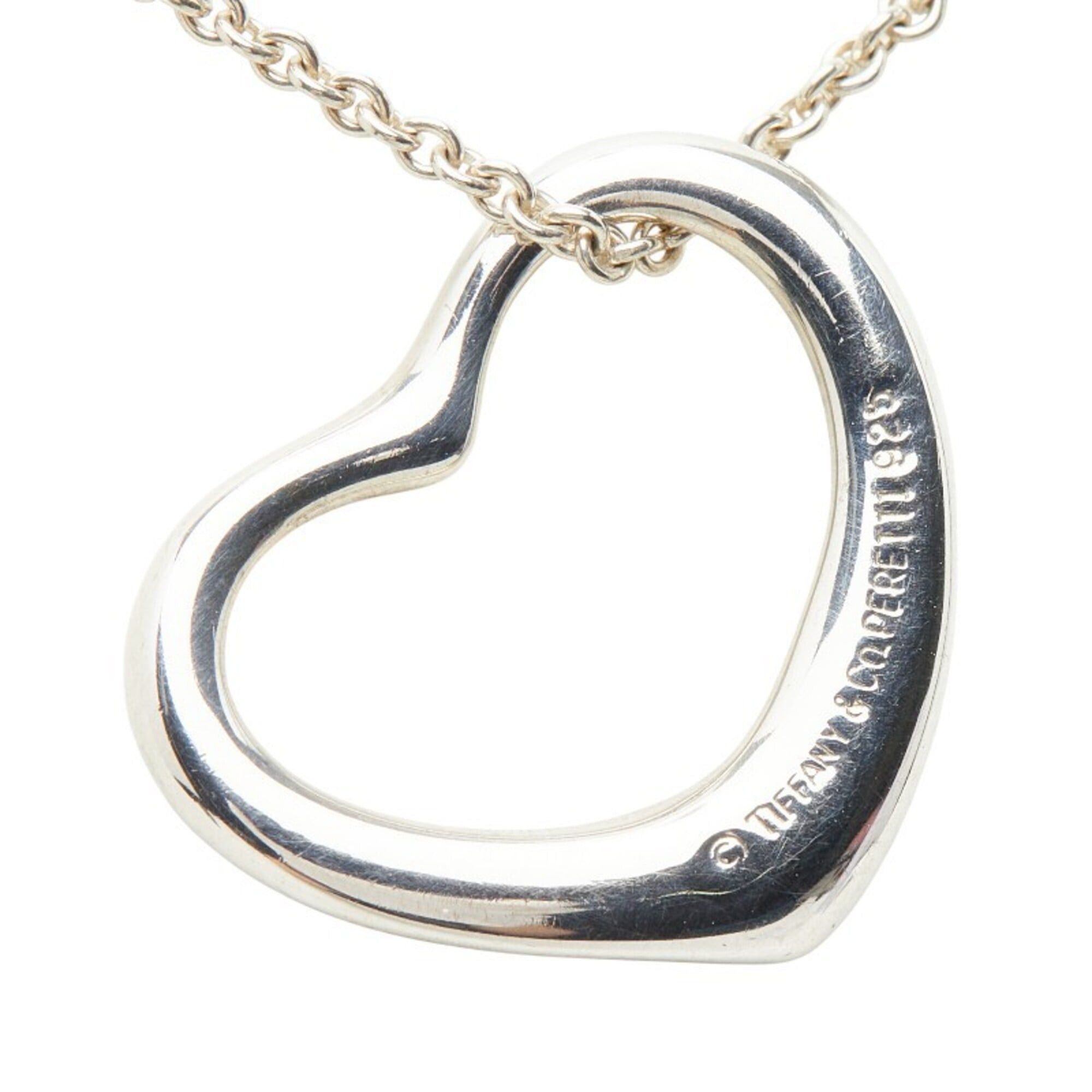Tiffany & Co. Tiffany & Co. Open Heart Necklace, SV925 Silver, Women's. Size ONE SIZE - 3 Thumbnail