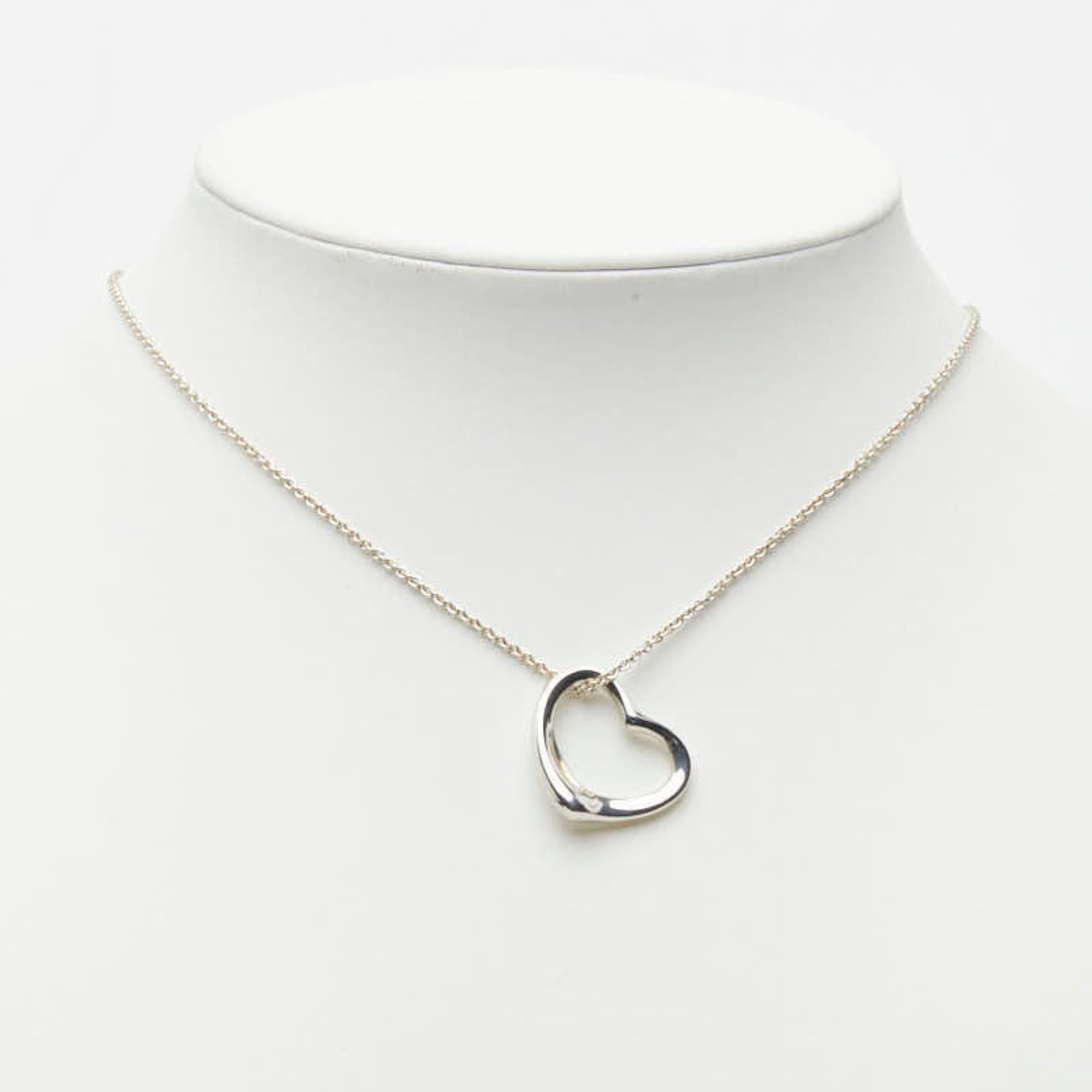 Tiffany & Co. Tiffany & Co. Open Heart Necklace, SV925 Silver, Women's. Size ONE SIZE - 7 Thumbnail