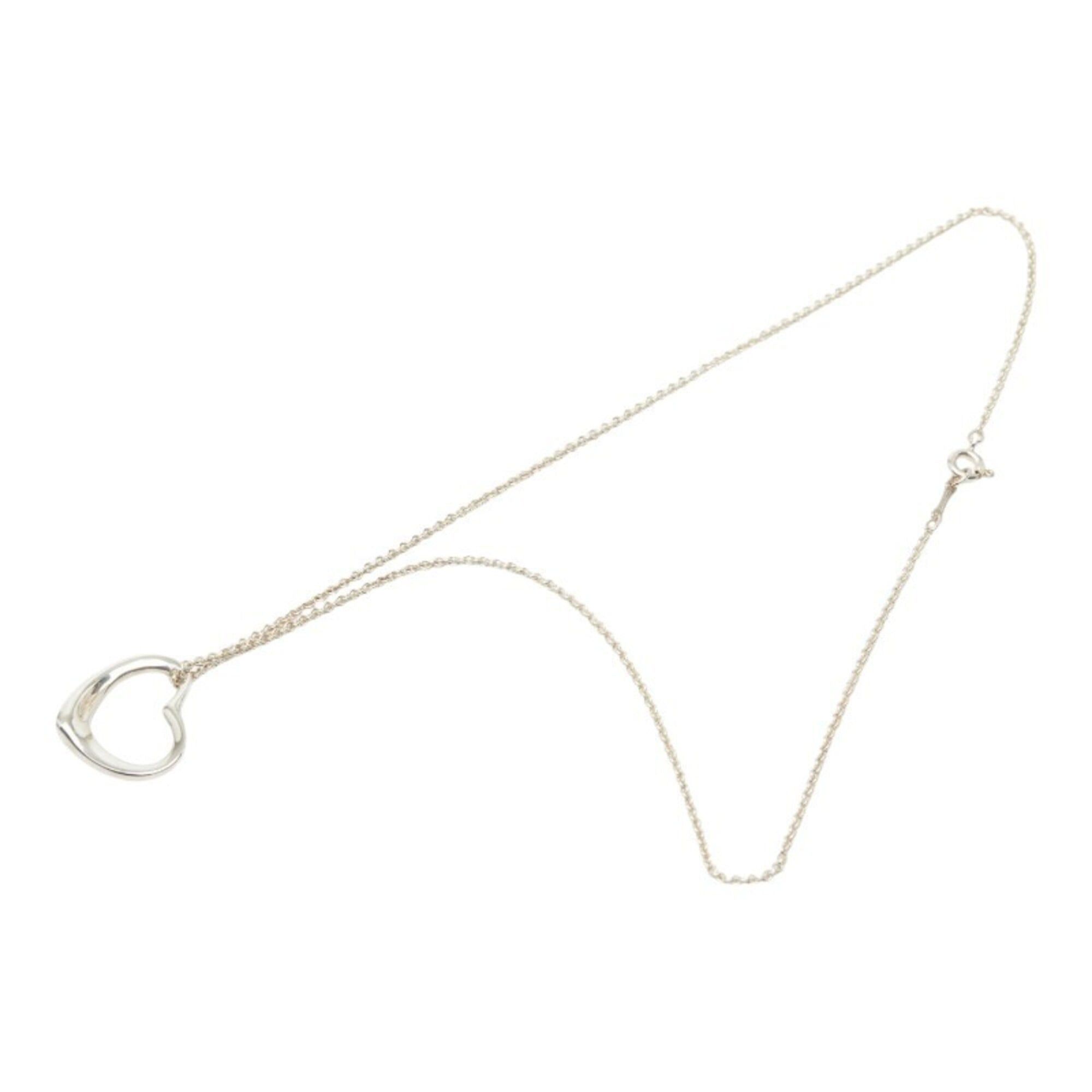 Tiffany & Co. Tiffany & Co. Open Heart Necklace, SV925 Silver, Women's. Size ONE SIZE - 4 Thumbnail
