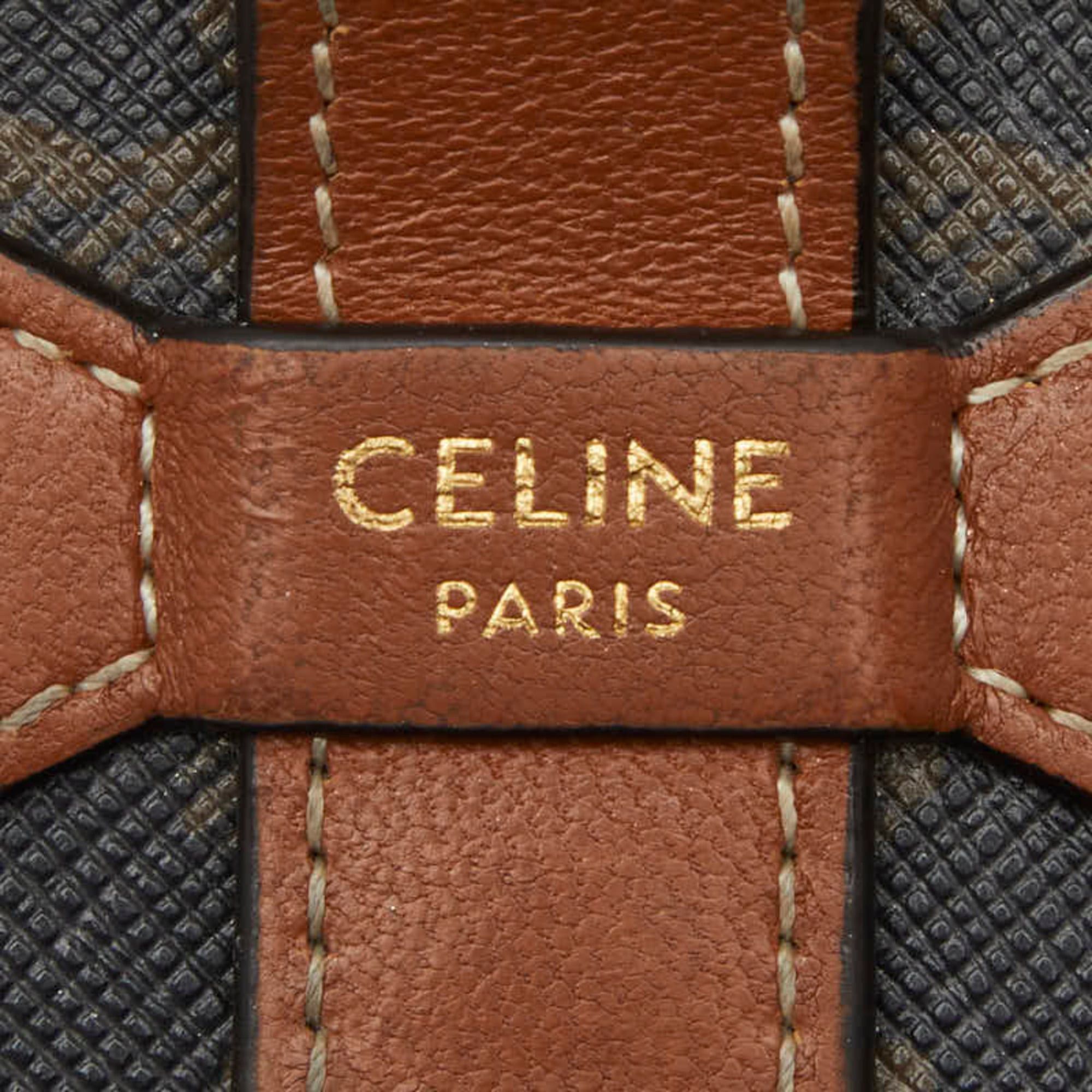 Celine Celine Macadam Bi-fold Wallet, Brown, Women's Size ONE SIZE - 9 Thumbnail