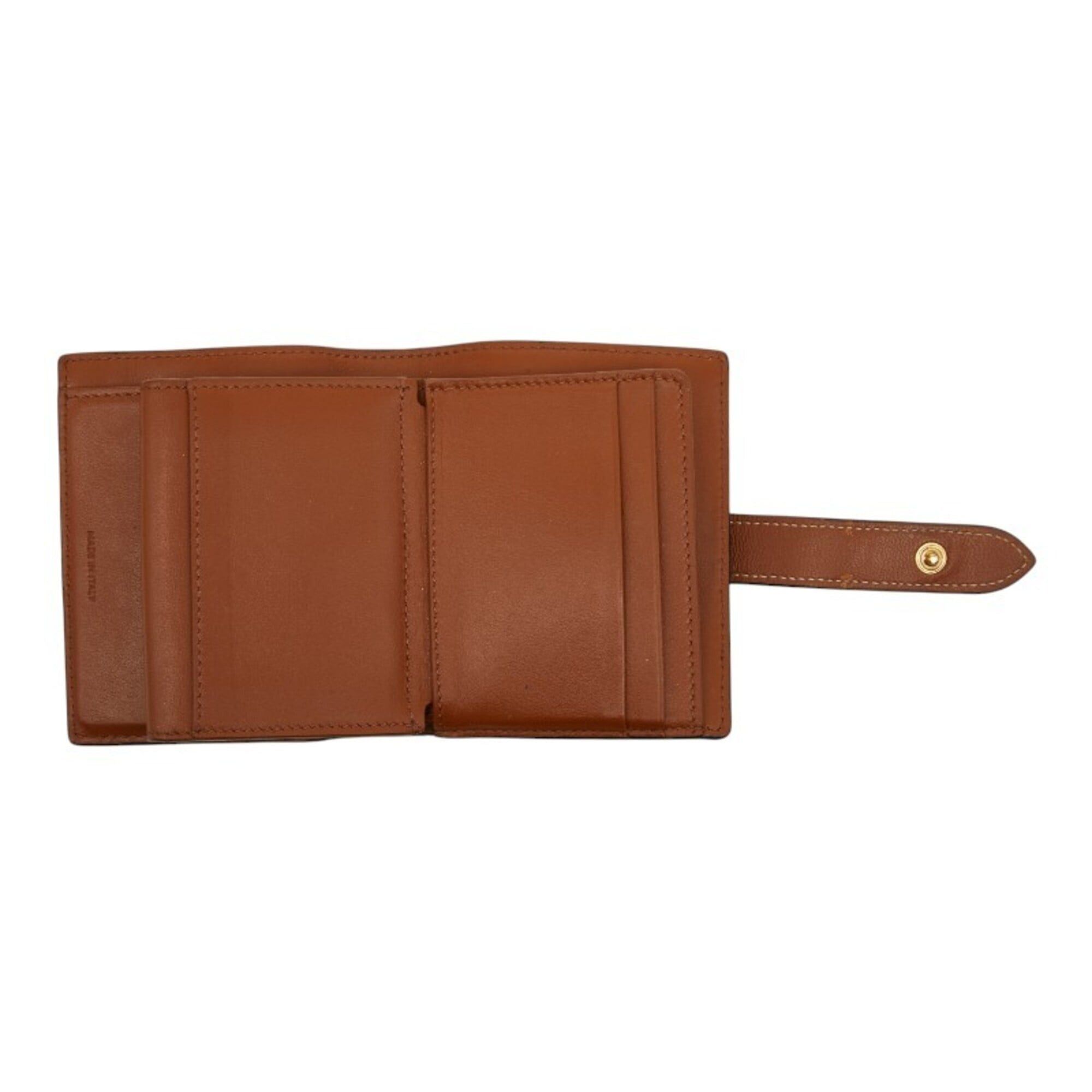 Celine Celine Macadam Bi-fold Wallet, Brown, Women's Size ONE SIZE - 6 Thumbnail