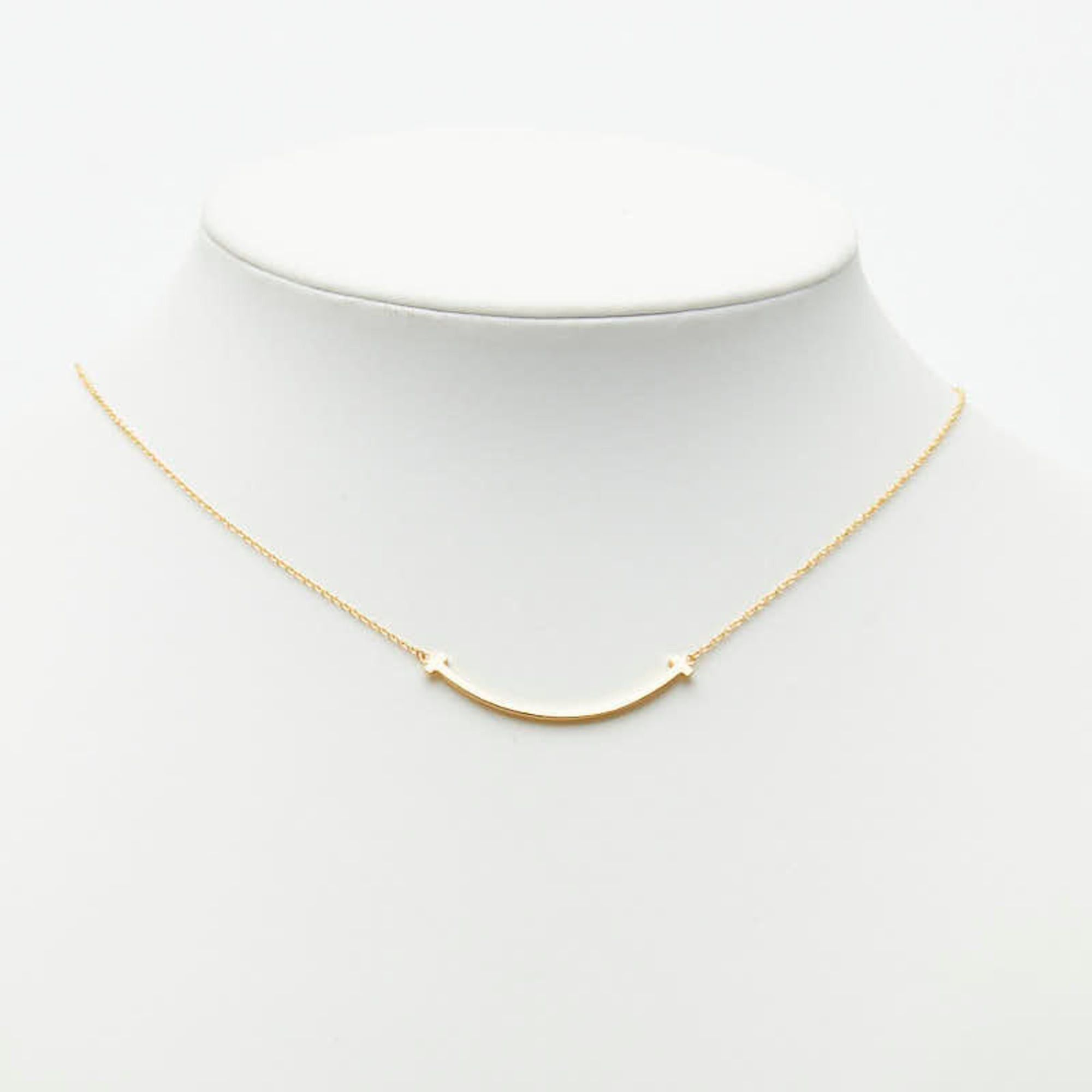 Tiffany & Co. Tiffany & Co. 60011679 Gold 18KYG Yellow T Smile Pendant Small Necklace for Women Size ONE SIZE - 7 Thumbnail