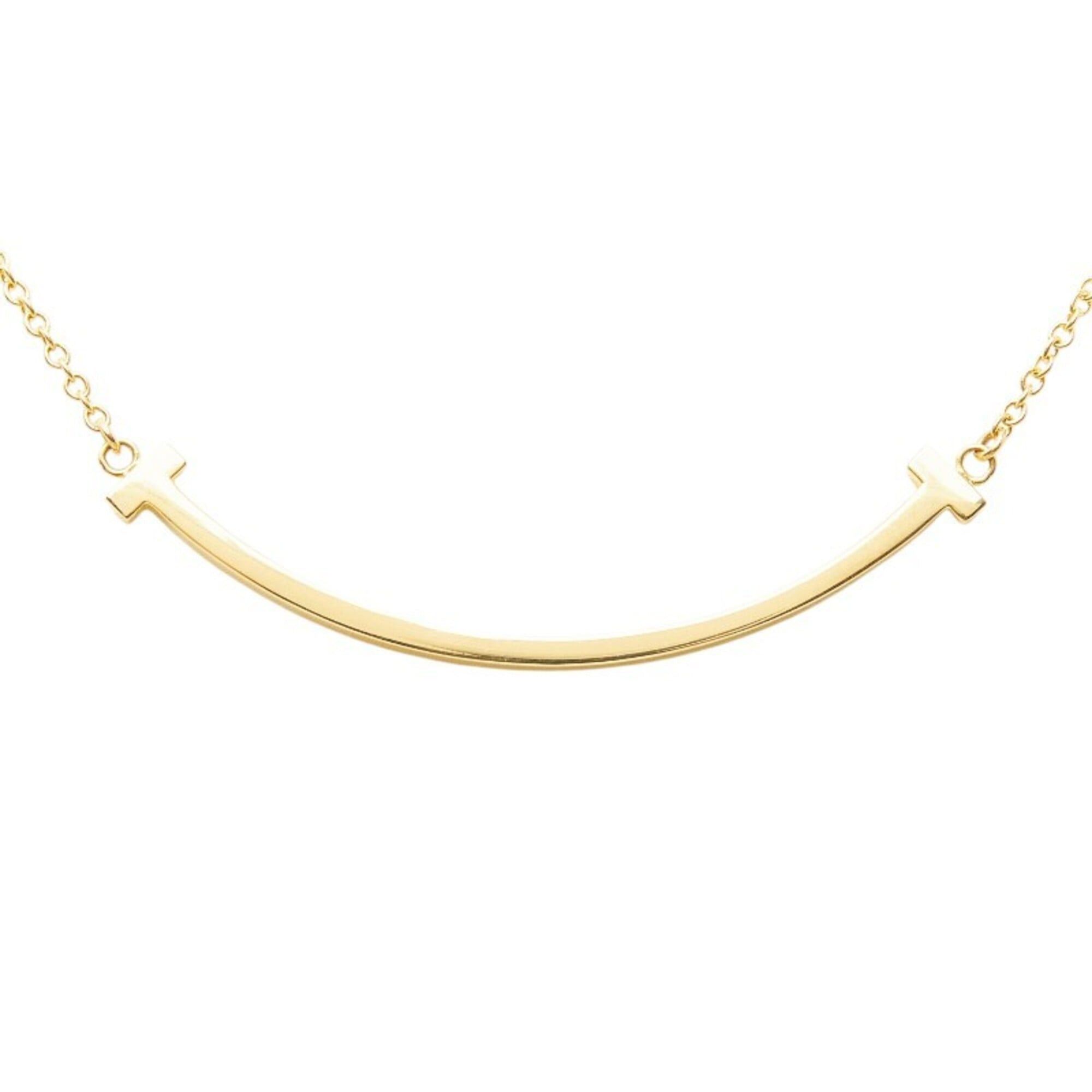 Tiffany & Co. Tiffany & Co. 60011679 Gold 18KYG Yellow T Smile Pendant Small Necklace for Women Size ONE SIZE - 4 Thumbnail