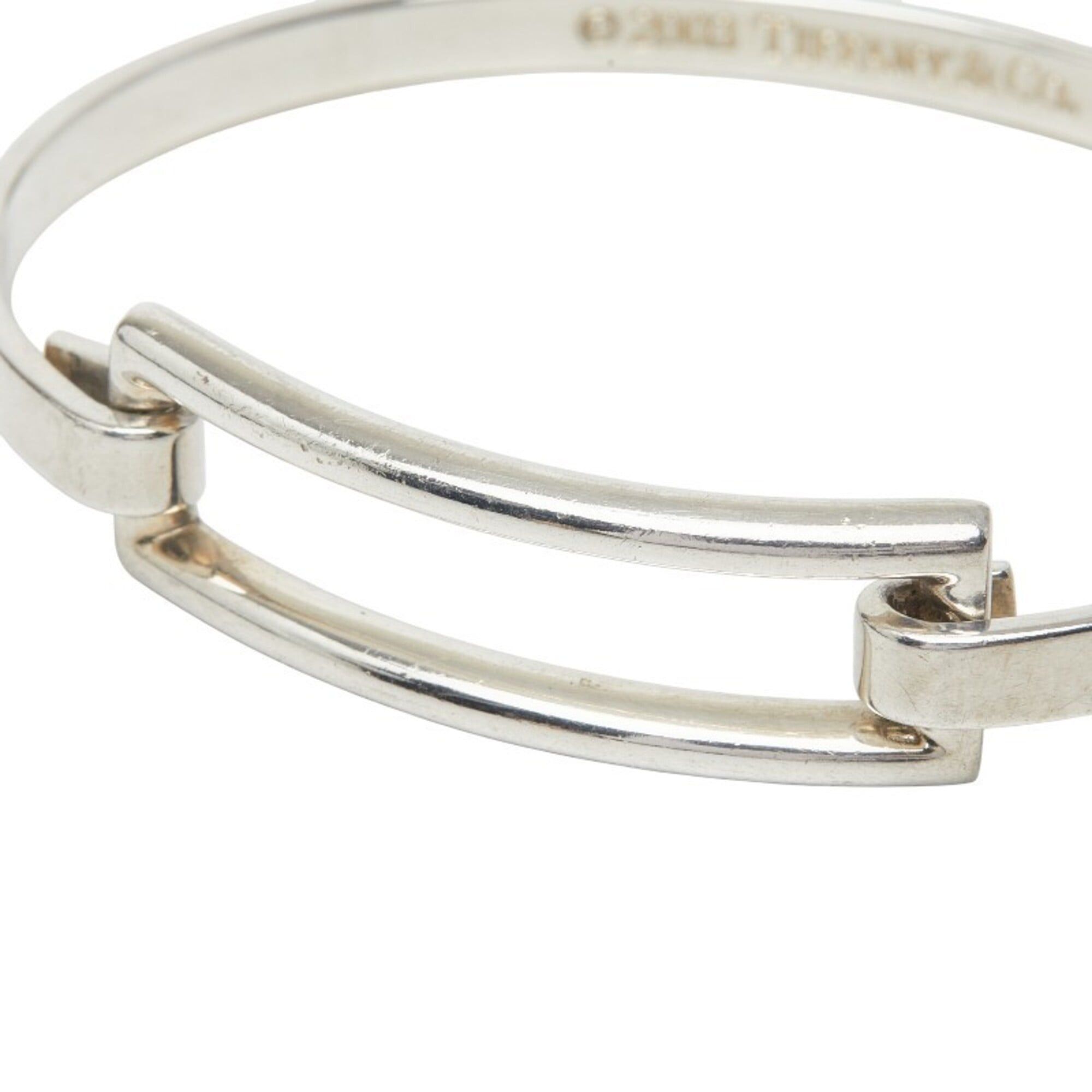 Tiffany & Co. Tiffany & Co. Open Rectangle Square Bracelet Bangle, SV925 Silver, Women's. Size ONE SIZE - 3 Thumbnail