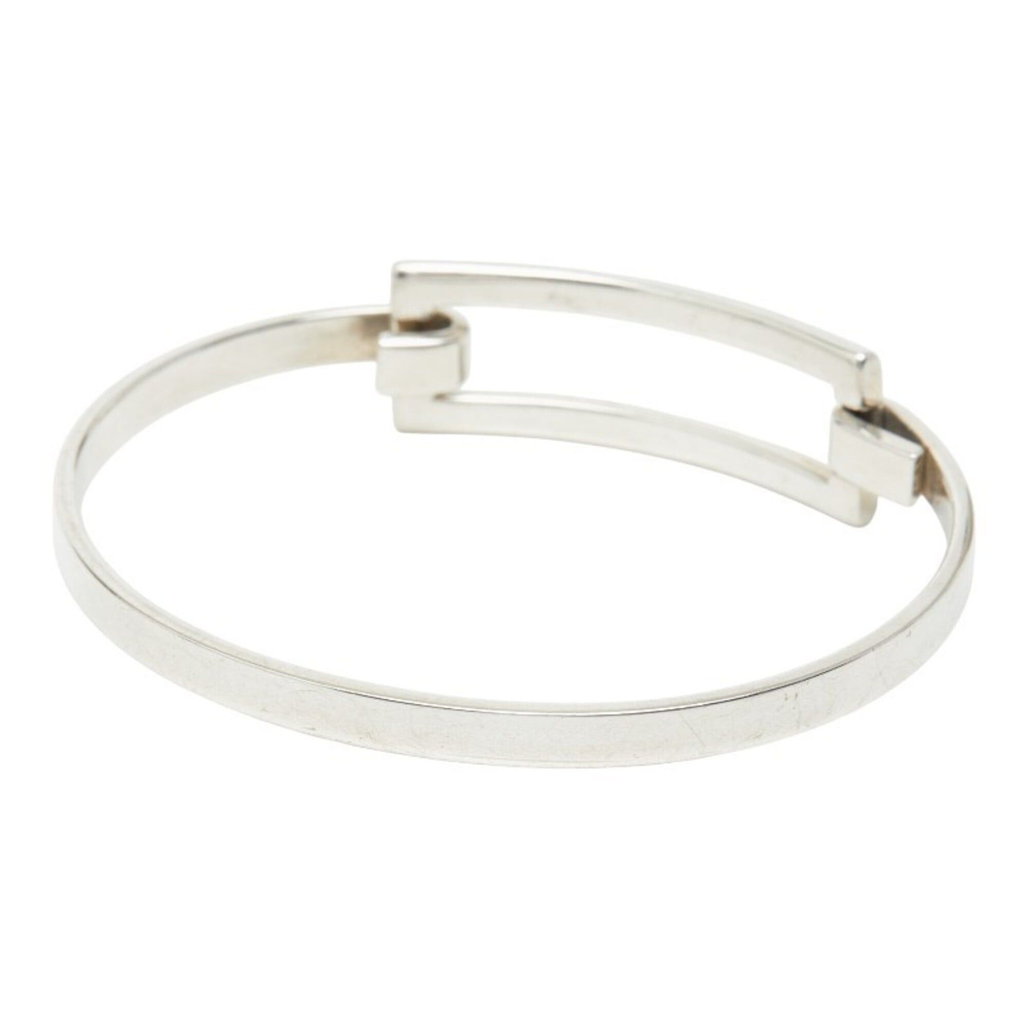 Tiffany & Co. Tiffany & Co. Open Rectangle Square Bracelet Bangle, SV925 Silver, Women's. Size ONE SIZE - 2 Thumbnail