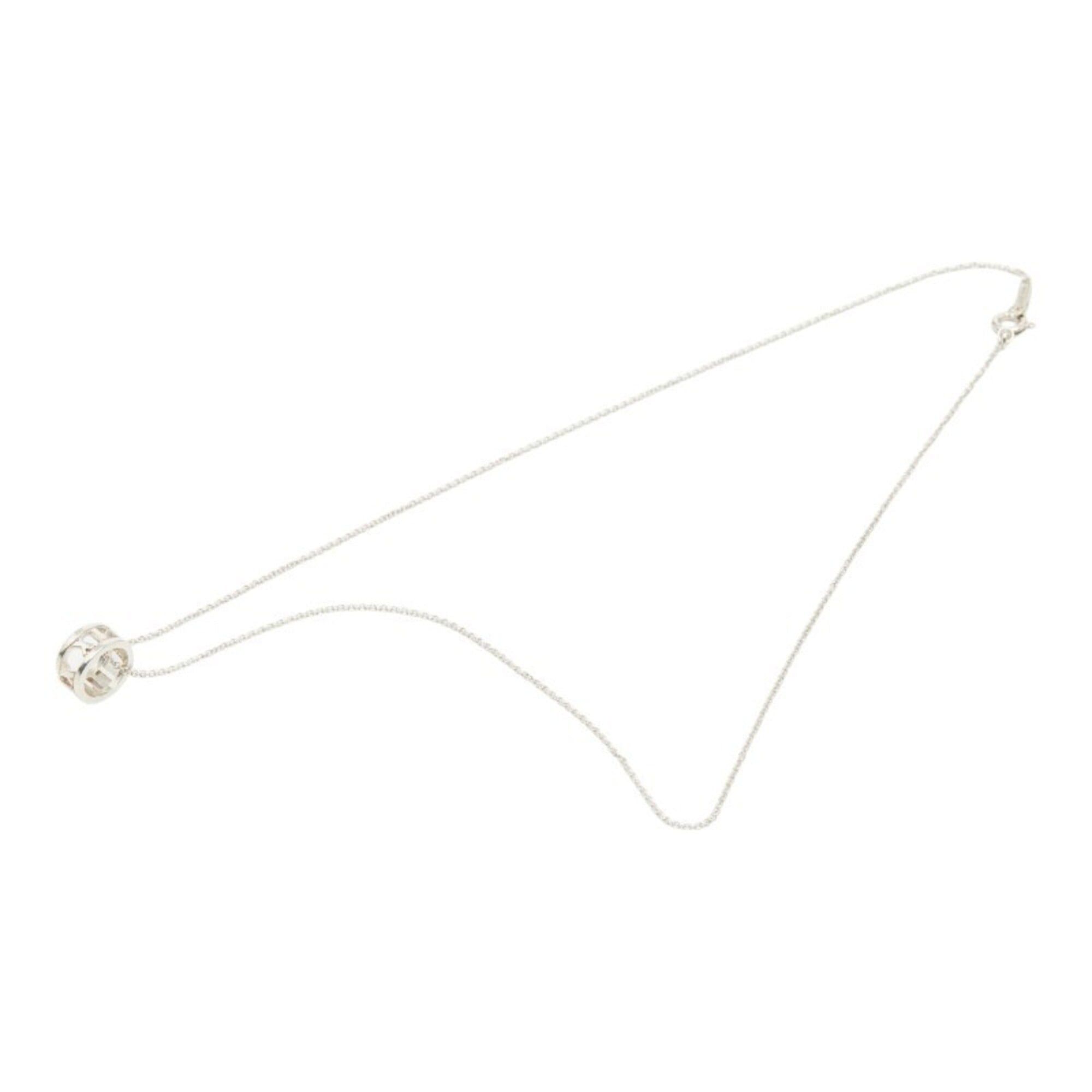 Tiffany & Co. Tiffany & Co. Atlas Ring Chain Pendant Necklace, SV925 Silver, Women's. Size ONE SIZE - 2 Thumbnail
