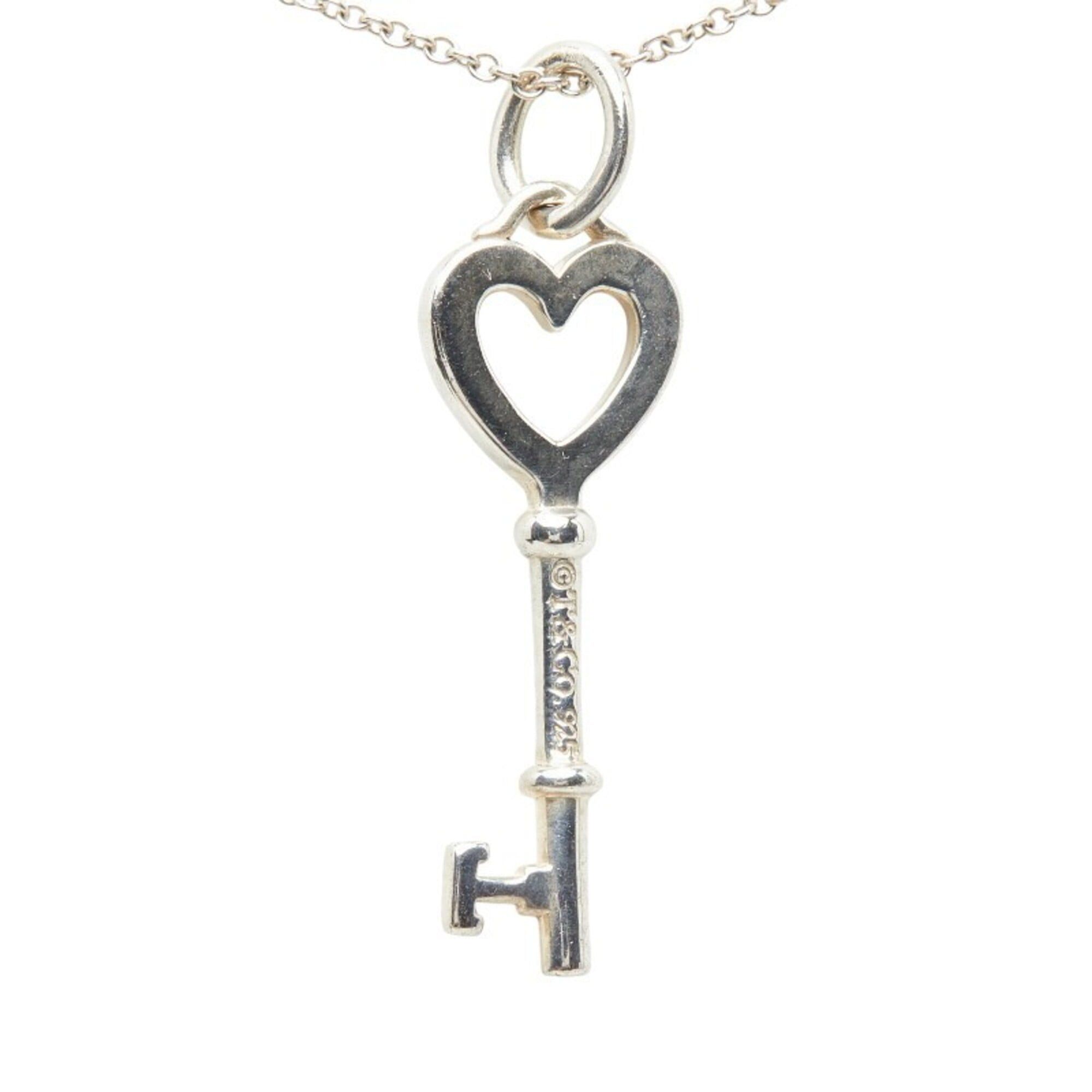 Tiffany & Co. Tiffany & Co. Heart Key Chain Pendant Necklace, SV925 Silver, Women's. Size ONE SIZE - 4 Thumbnail