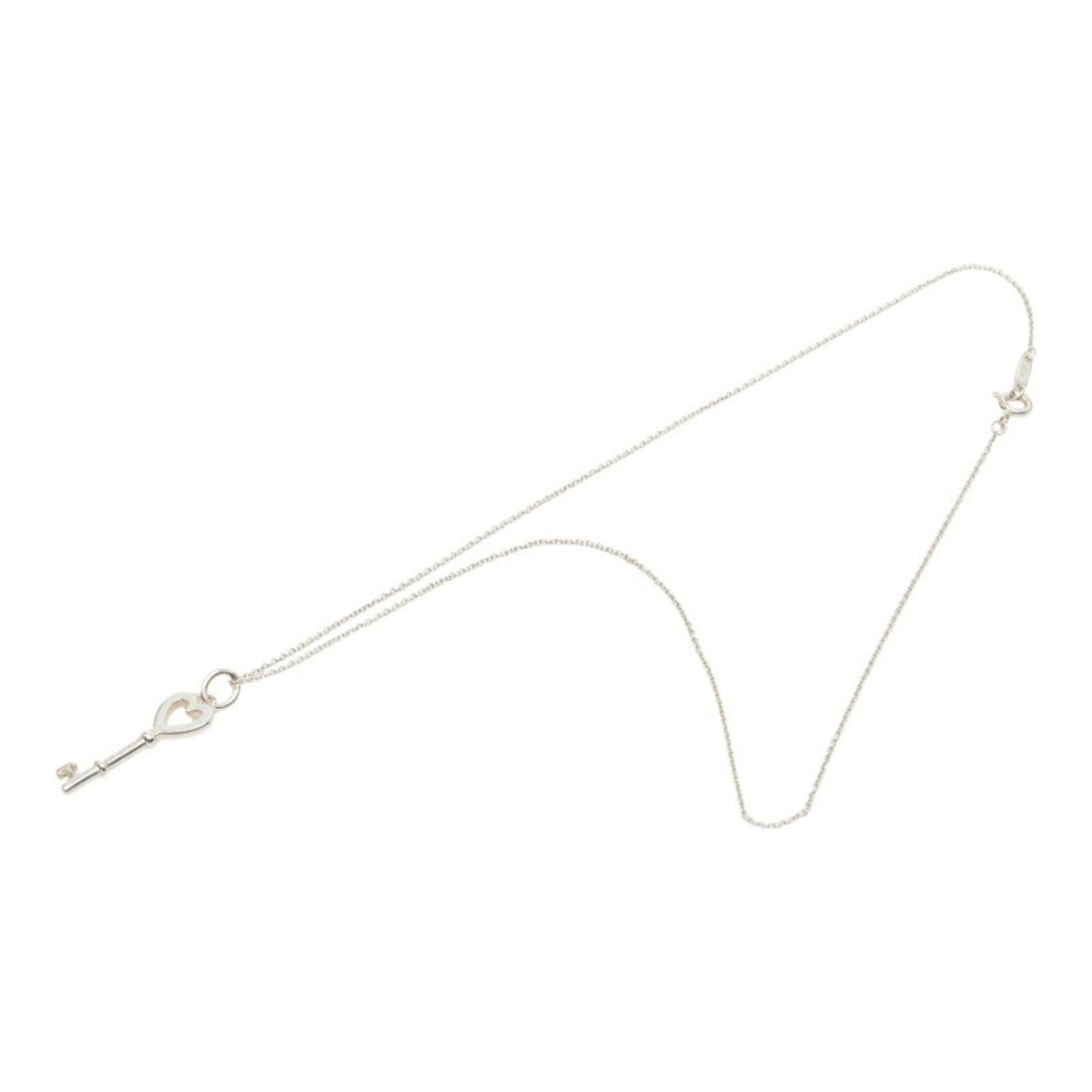 Tiffany & Co. Tiffany & Co. Heart Key Chain Pendant Necklace, SV925 Silver, Women's. Size ONE SIZE - 2 Thumbnail