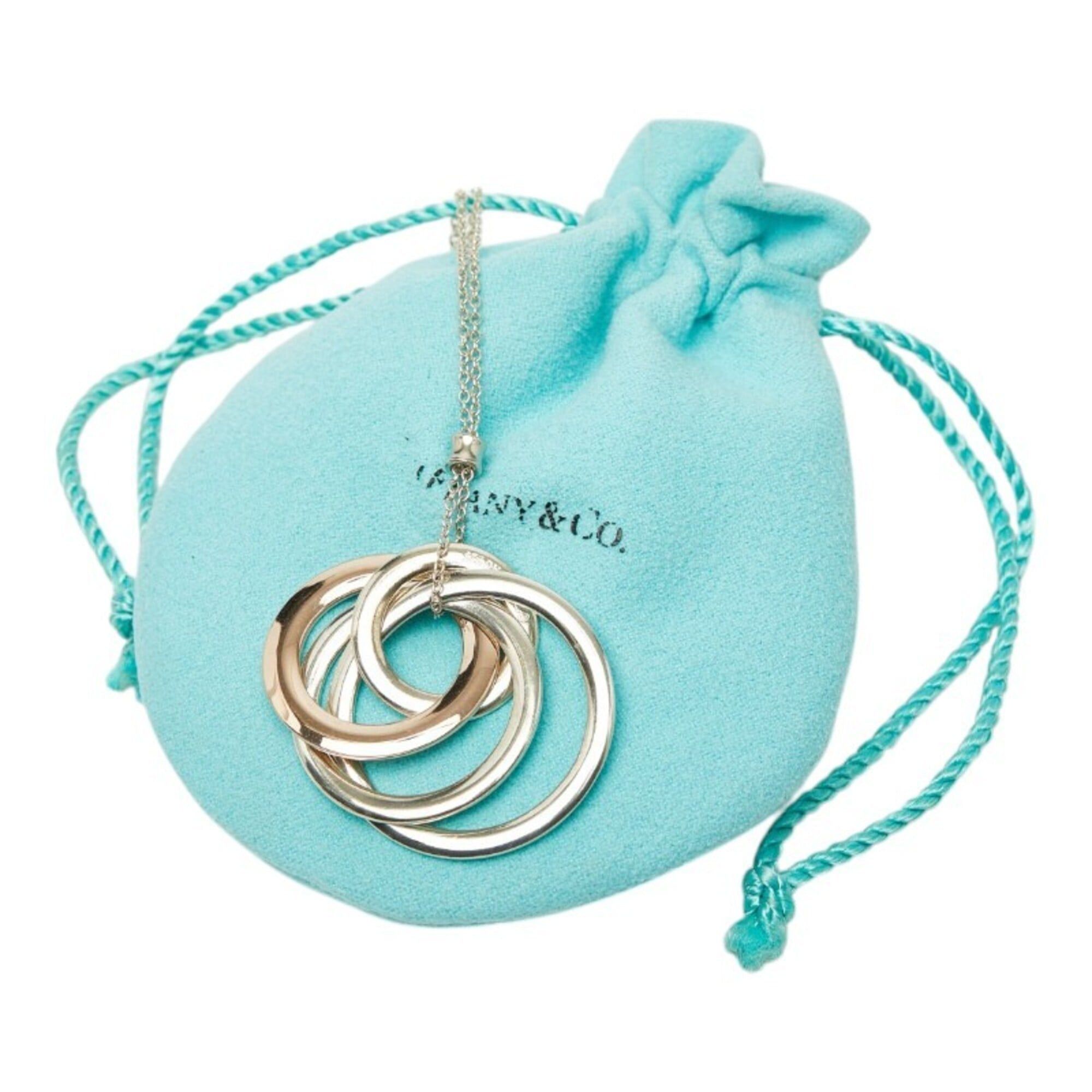 Tiffany & Co. Tiffany & Co. 1837 Interlocking Circle Necklace, SV925 Silver Metal, Women's. Size ONE SIZE - 12 Thumbnail