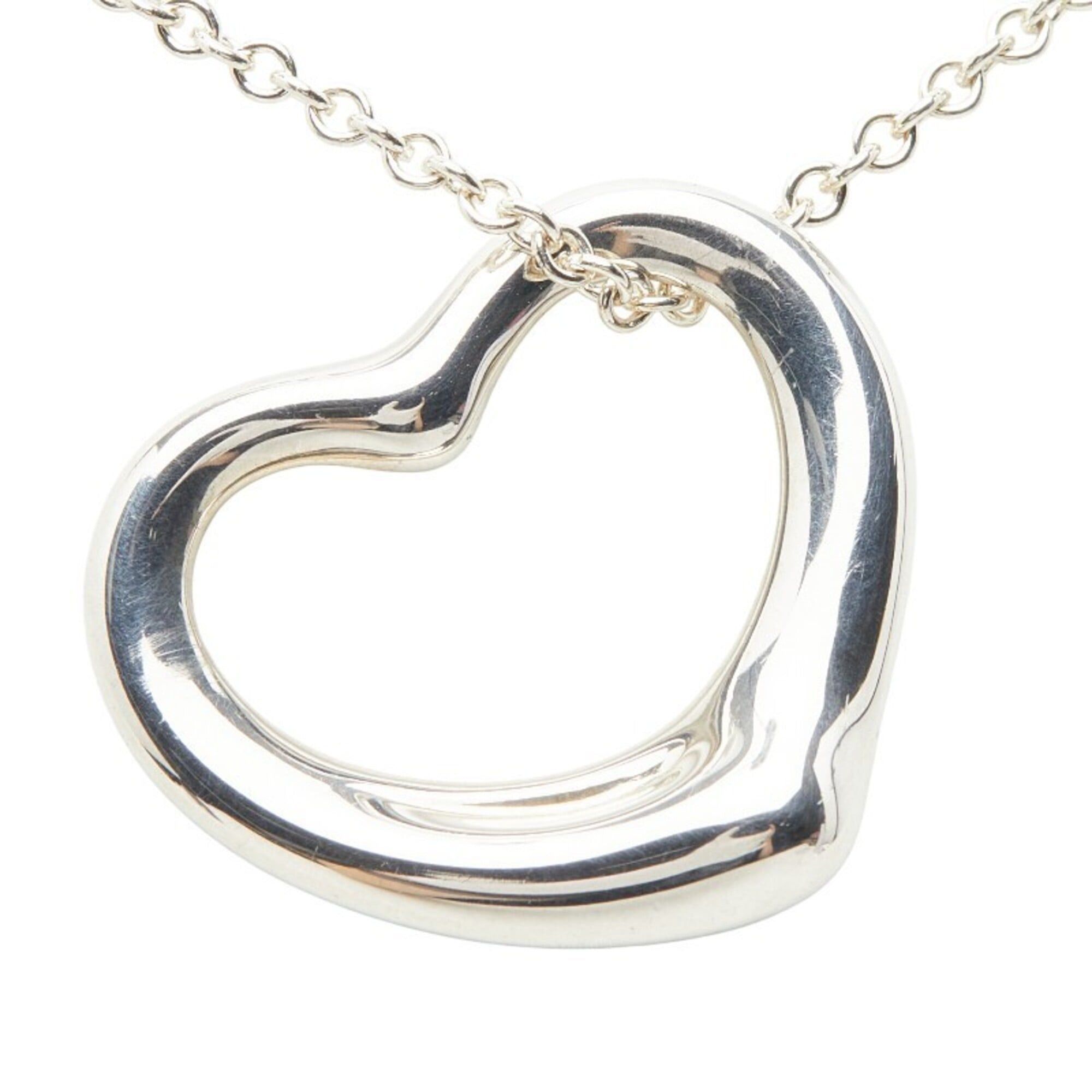 Tiffany & Co. Tiffany & Co. Open Heart Necklace, SV925 Silver, Women's. Size ONE SIZE - 2 Thumbnail