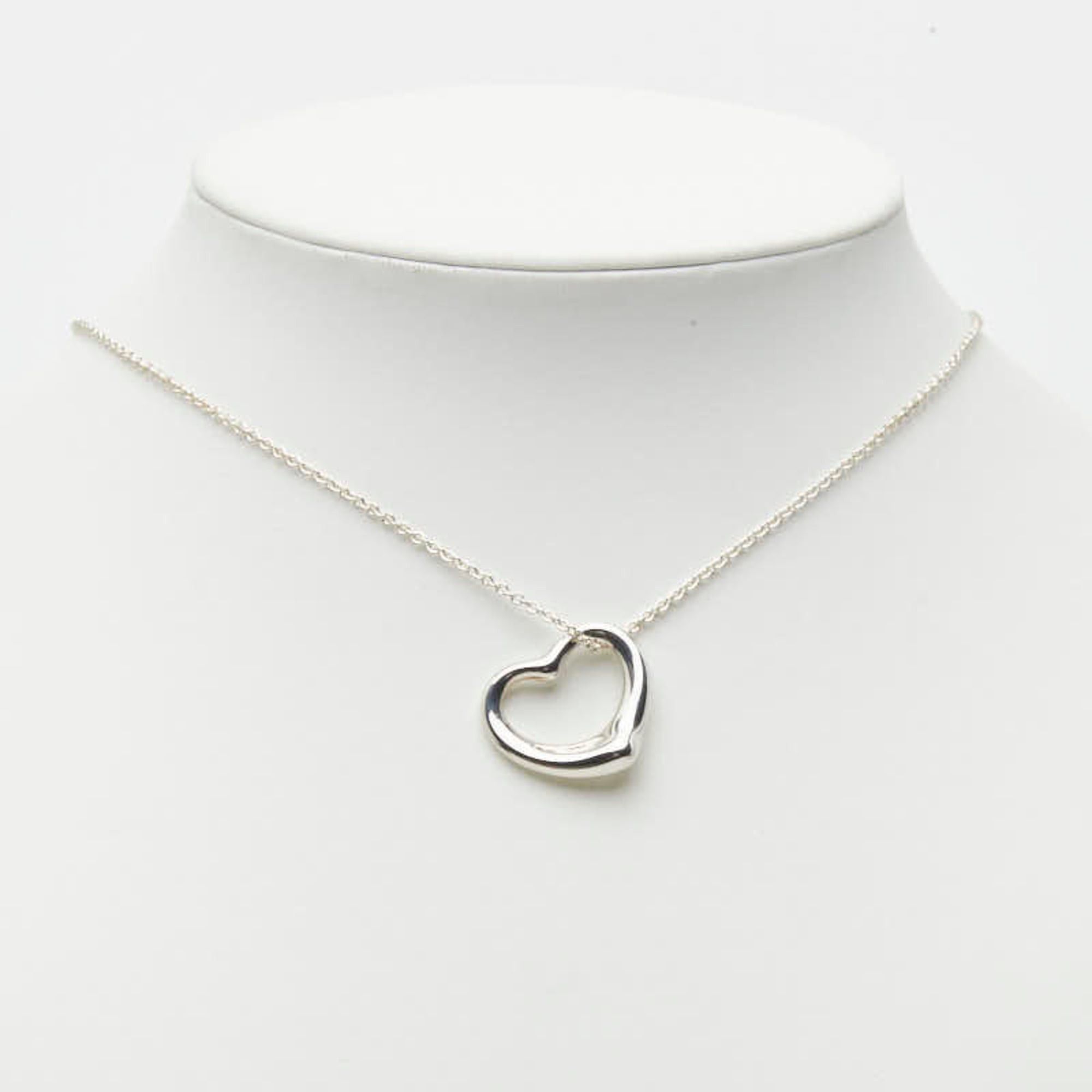 Tiffany & Co. Tiffany & Co. Open Heart Necklace, SV925 Silver, Women's. Size ONE SIZE - 9 Thumbnail