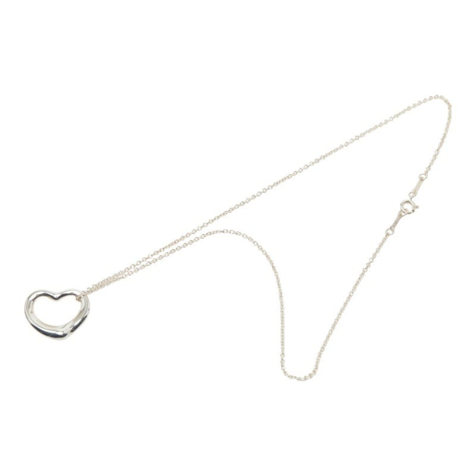 Tiffany & Co. Tiffany & Co. Open Heart Necklace, SV925 Silver, Women's. Size ONE SIZE - 4 Thumbnail
