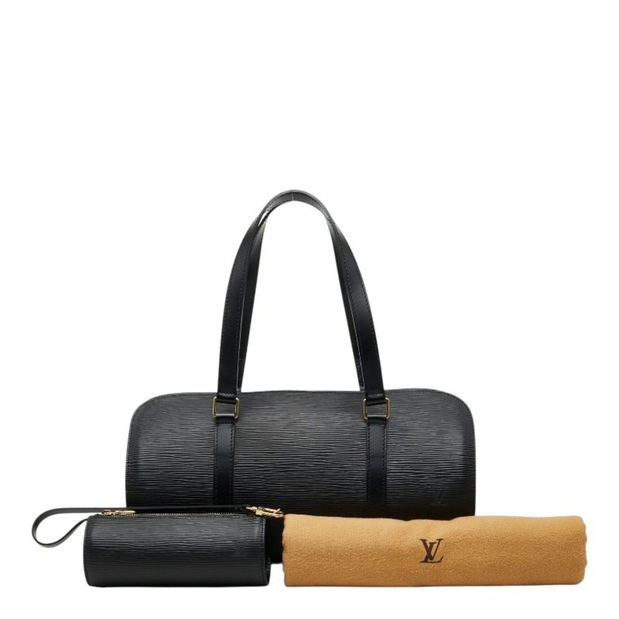 Louis Vuitton Louis Vuitton Epi Soufflot Handbag M52222 Noir Black Leather Women's LOUIS VUITTON Size ONE SIZE - 11 Thumbnail