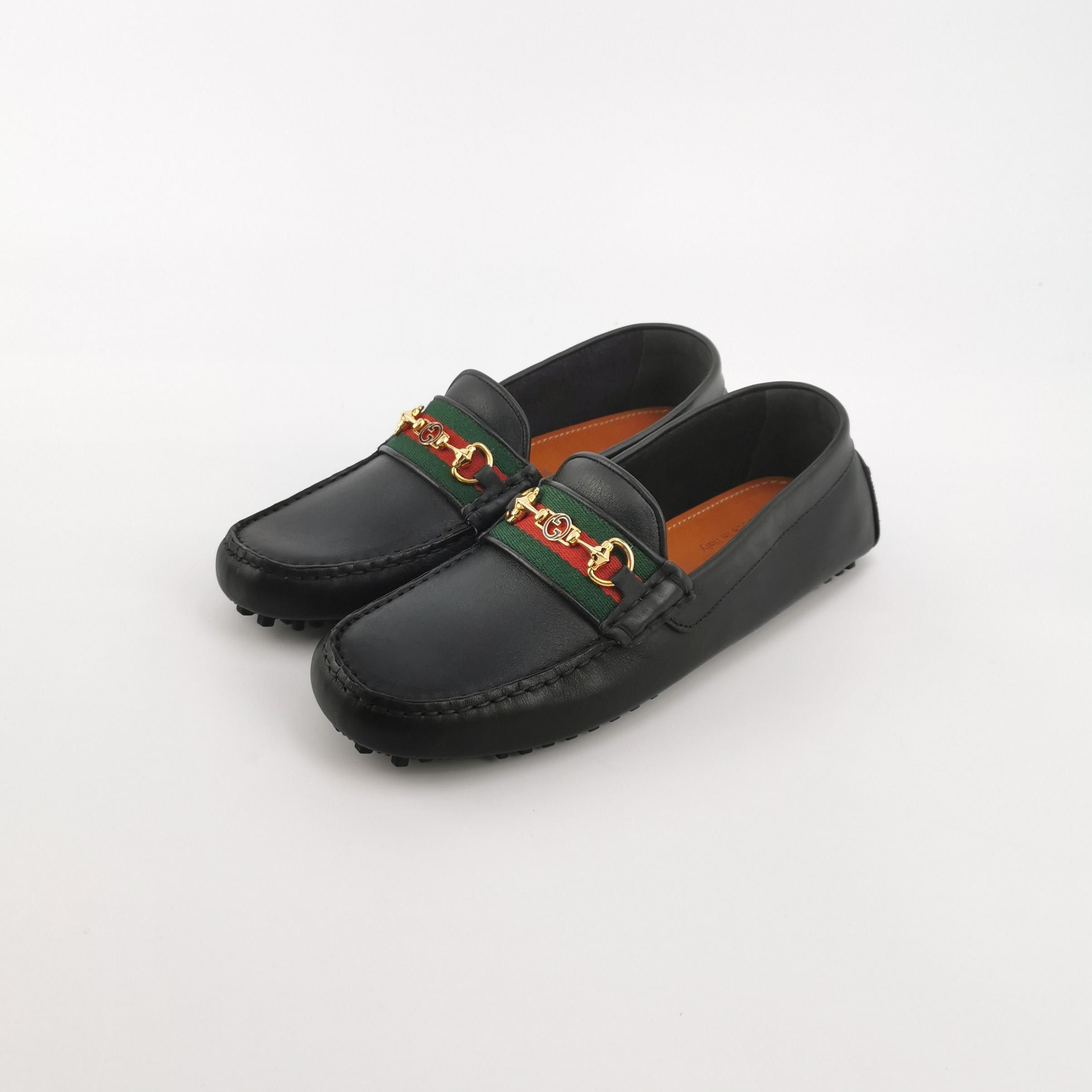 Gucci Gucci Horsebit Web Stripe Driver Loafers EU 39.5 Size US 6 / EU 39 - 3 Thumbnail