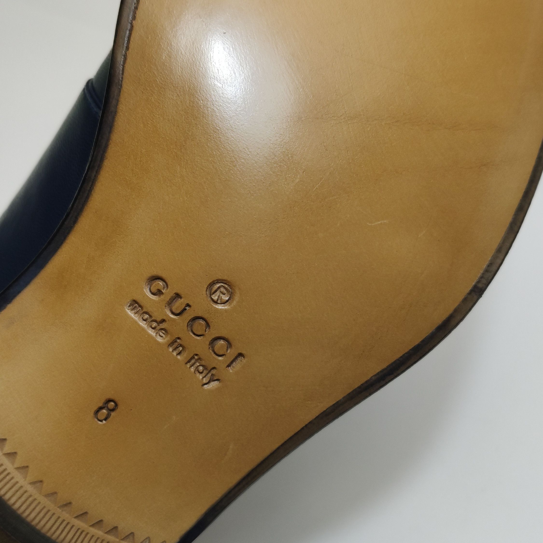 Gucci Gucci Interlocking G Chain Leather Loafers EU 42 Size US 9 / EU 42 - 9 Thumbnail