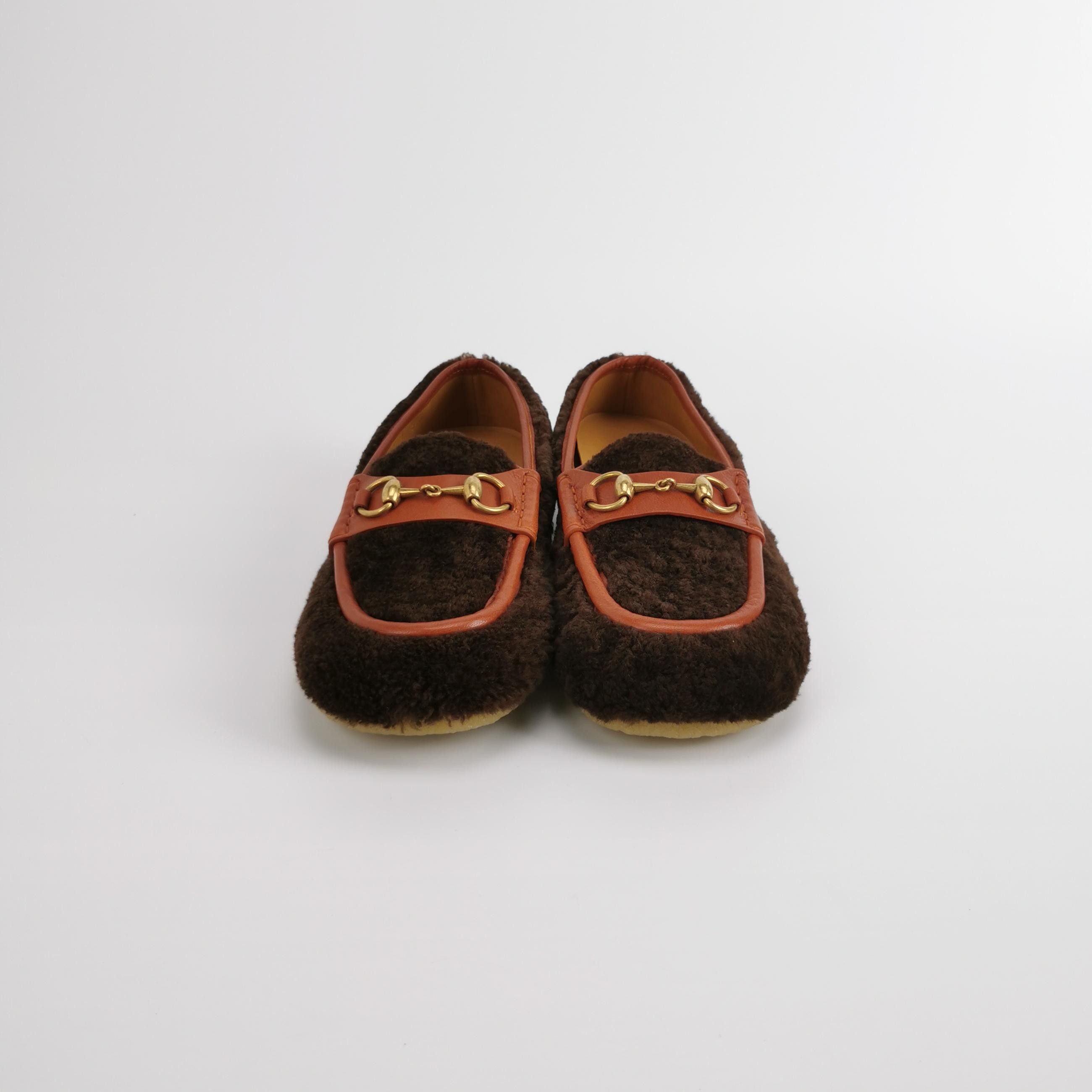 Gucci Gucci Horsebit Shearling Slip Ons 41 Size US 8 / EU 41 - 4 Thumbnail