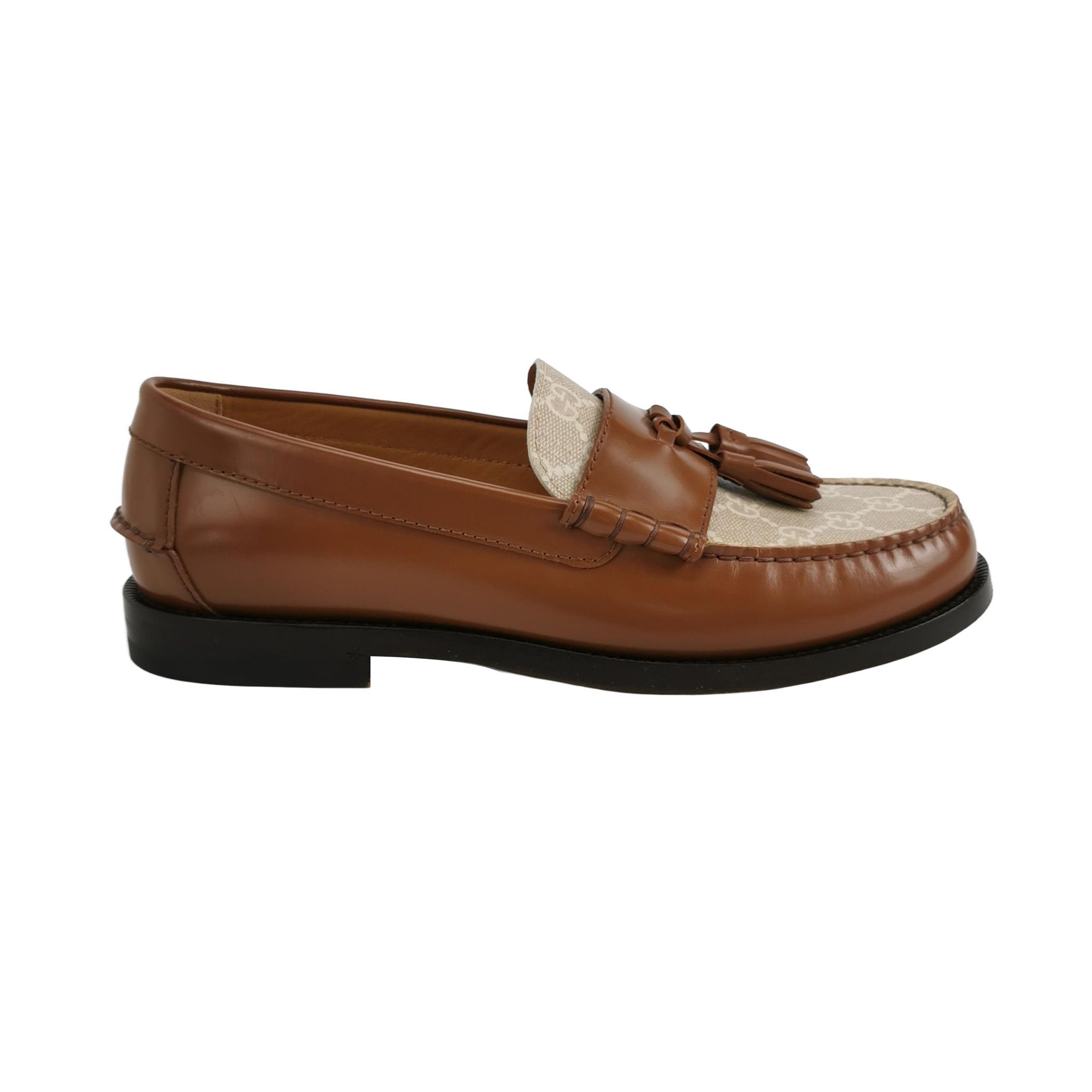Gucci Gucci Tassel GG Monogram Loafers Size 6 Size US 7 / EU 40 - 2 Thumbnail