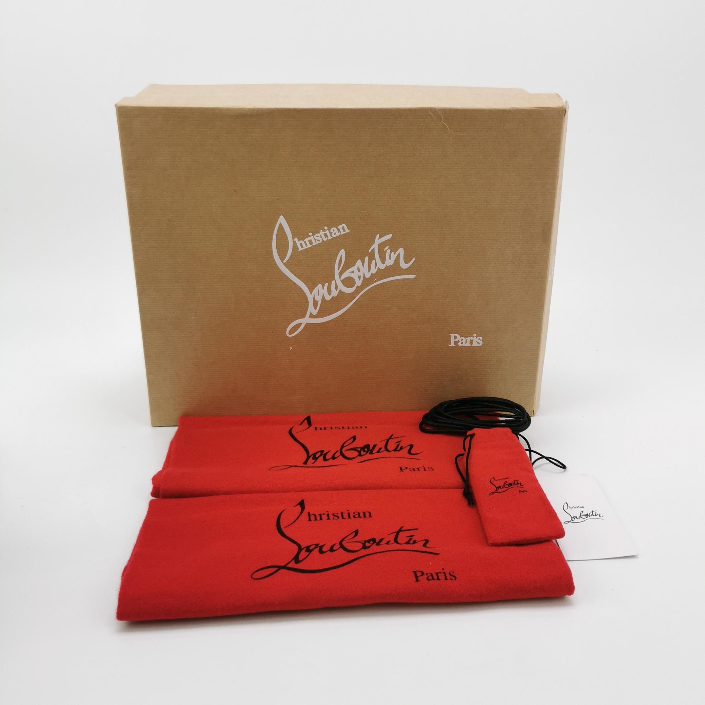 Christian Louboutin Christian Louboutin Silver Spiked Buckle Boots EU 41.5 Size US 8 / EU 41 - 7 Thumbnail