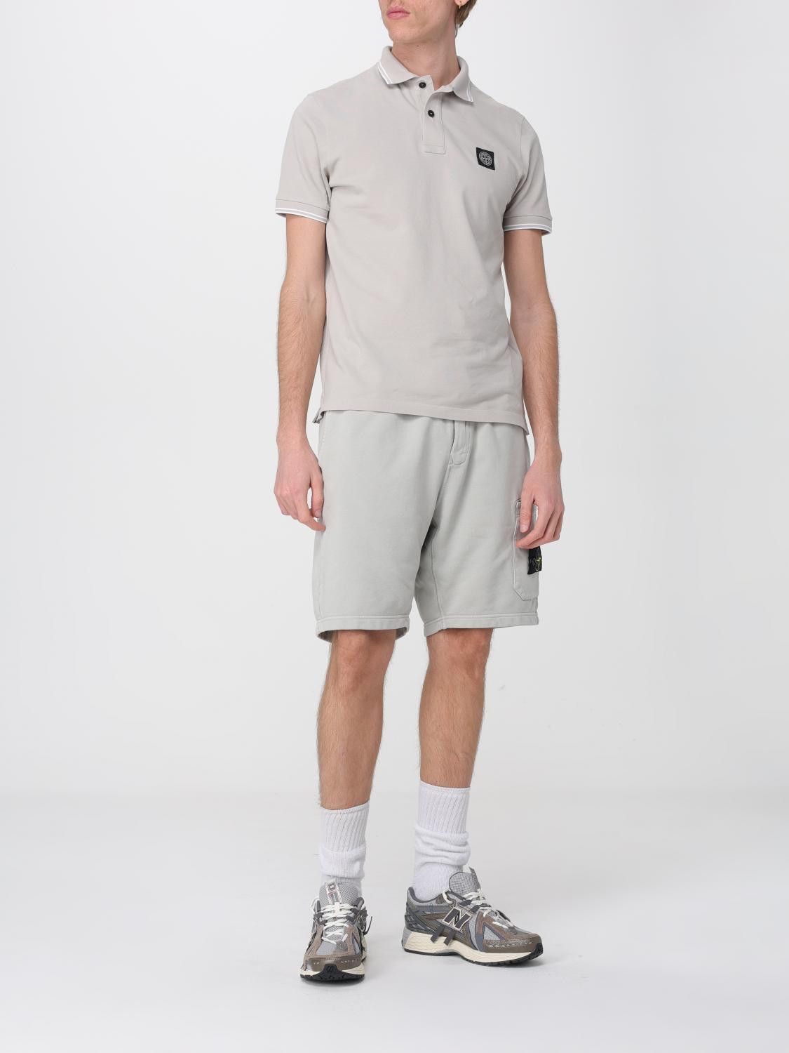 Stone Island Stone Island Polo Shirt Men Grey Size US M / EU 48-50 / 2 - 2 Thumbnail