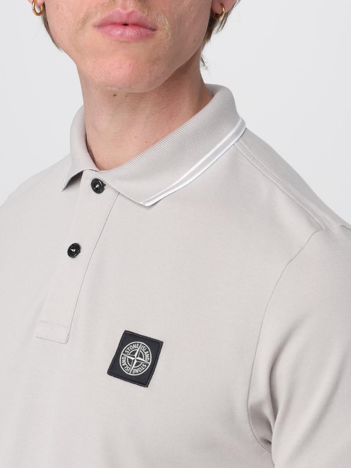 Stone Island Stone Island Polo Shirt Men Grey Size US M / EU 48-50 / 2 - 4 Thumbnail