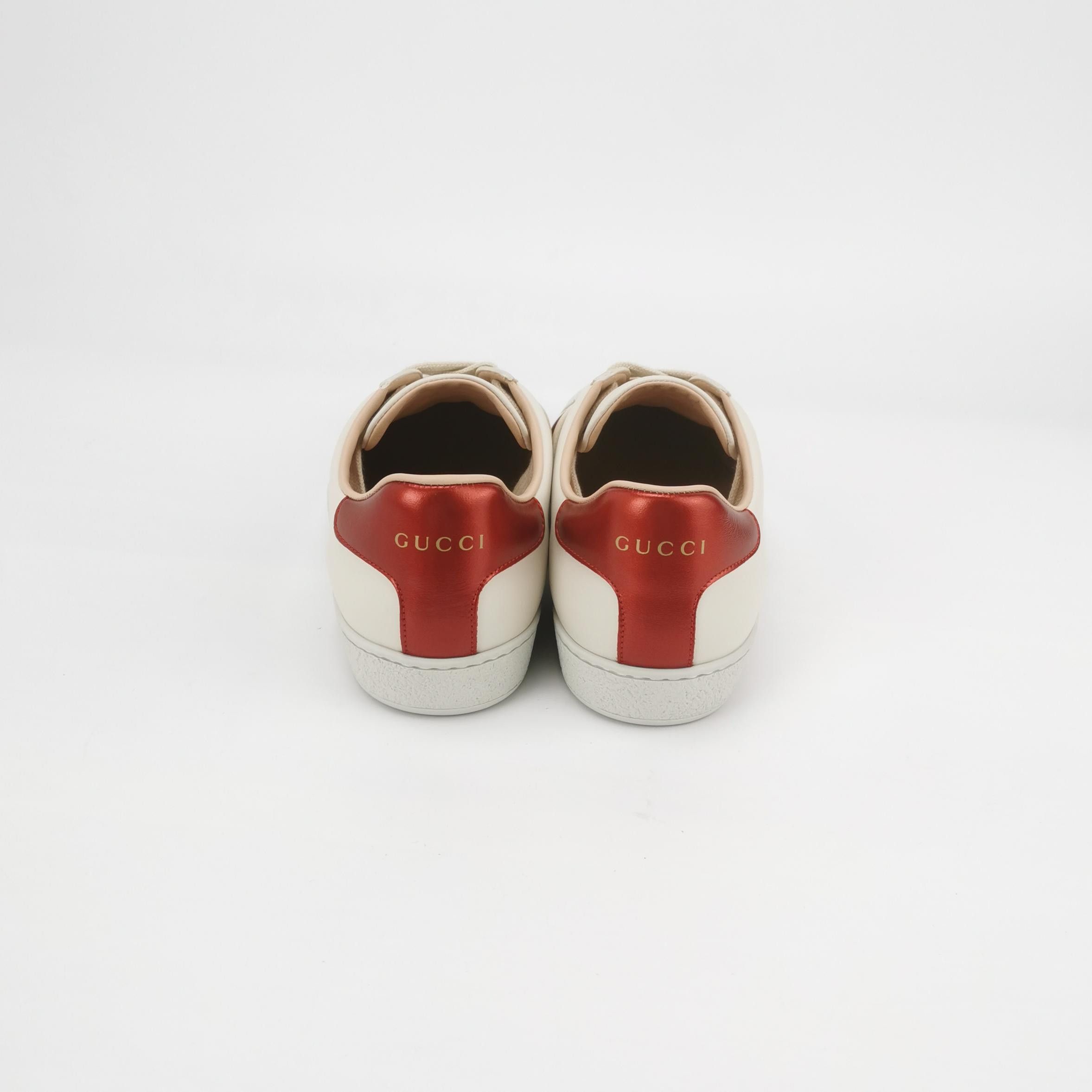 Gucci Gucci Elastic Logo Ace Sneakers 39.5 Size US 6 / EU 39 - 5 Thumbnail