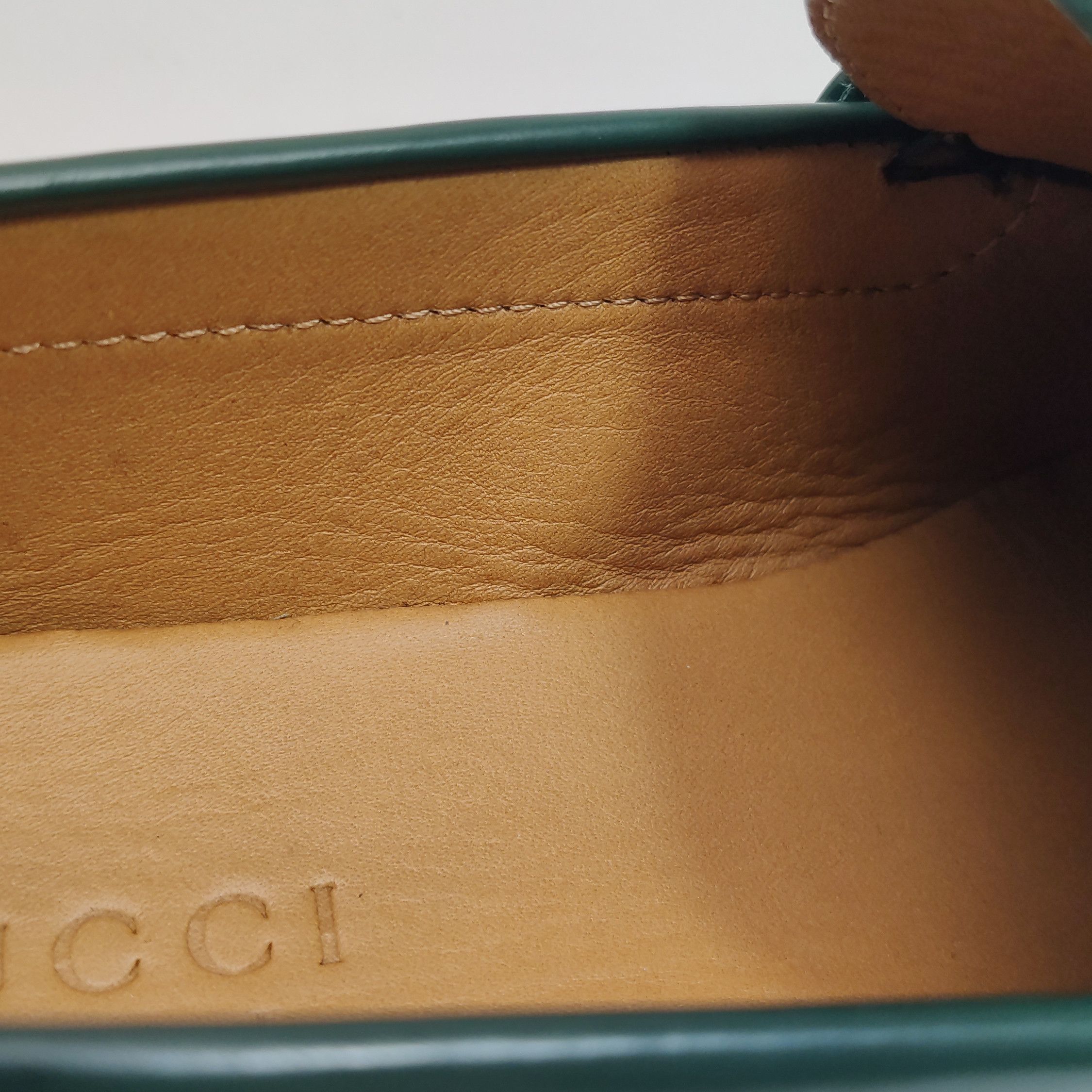 Gucci Gucci Green Interlocking G Loafers 40 Size US 7 / EU 40 - 12 Thumbnail