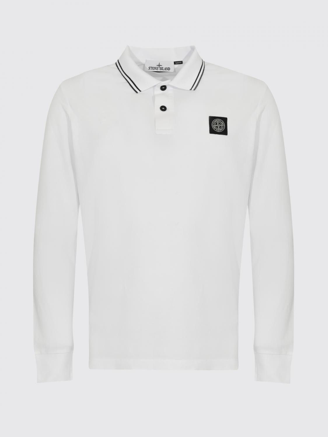 Stone Island Stone Island Polo Shirt Men White Size US S / EU 44-46 / 1 - 2 Thumbnail