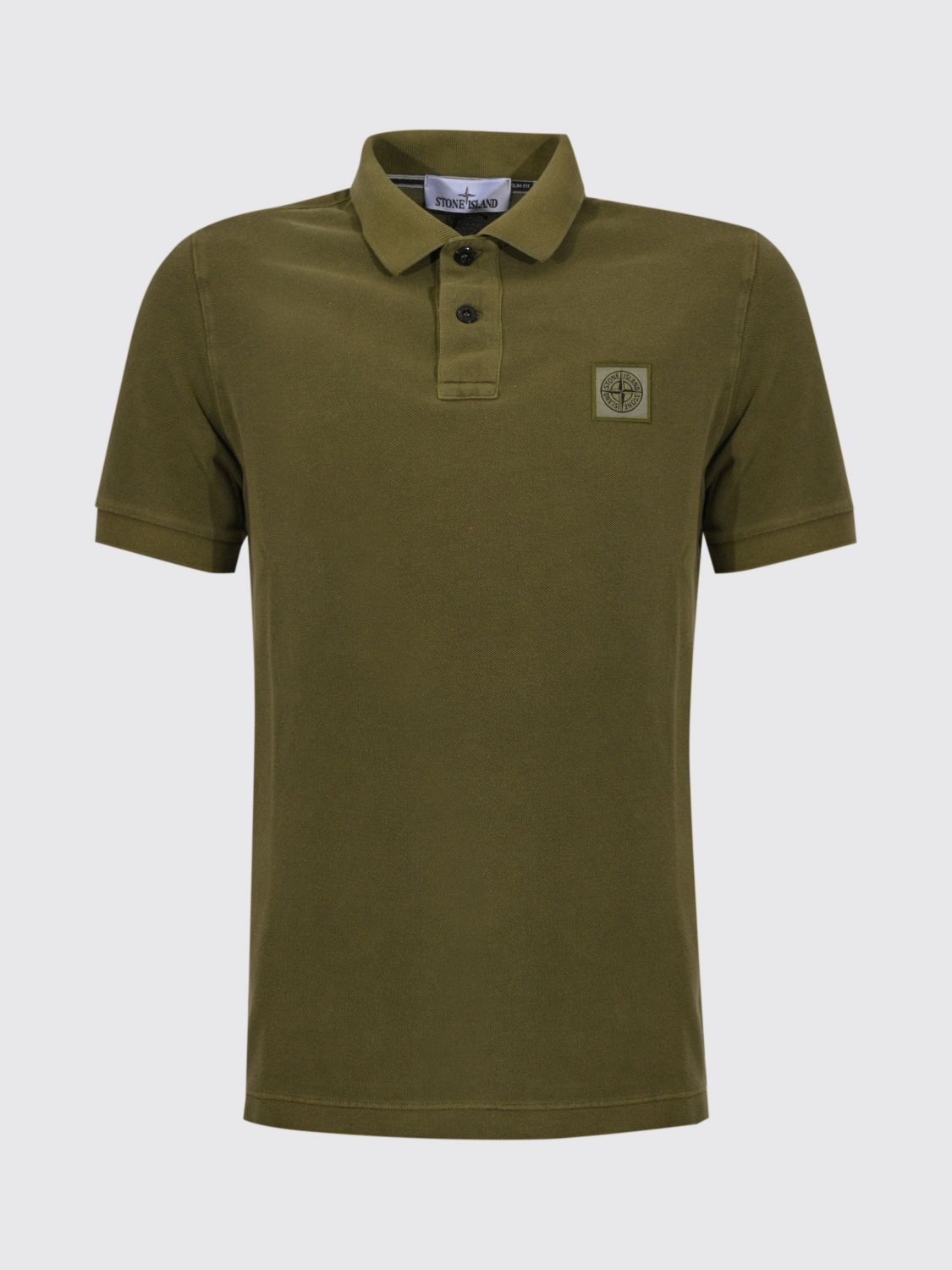 Stone Island Stone Island Polo Shirt Men Military Size US M / EU 48-50 / 2 - 2 Thumbnail