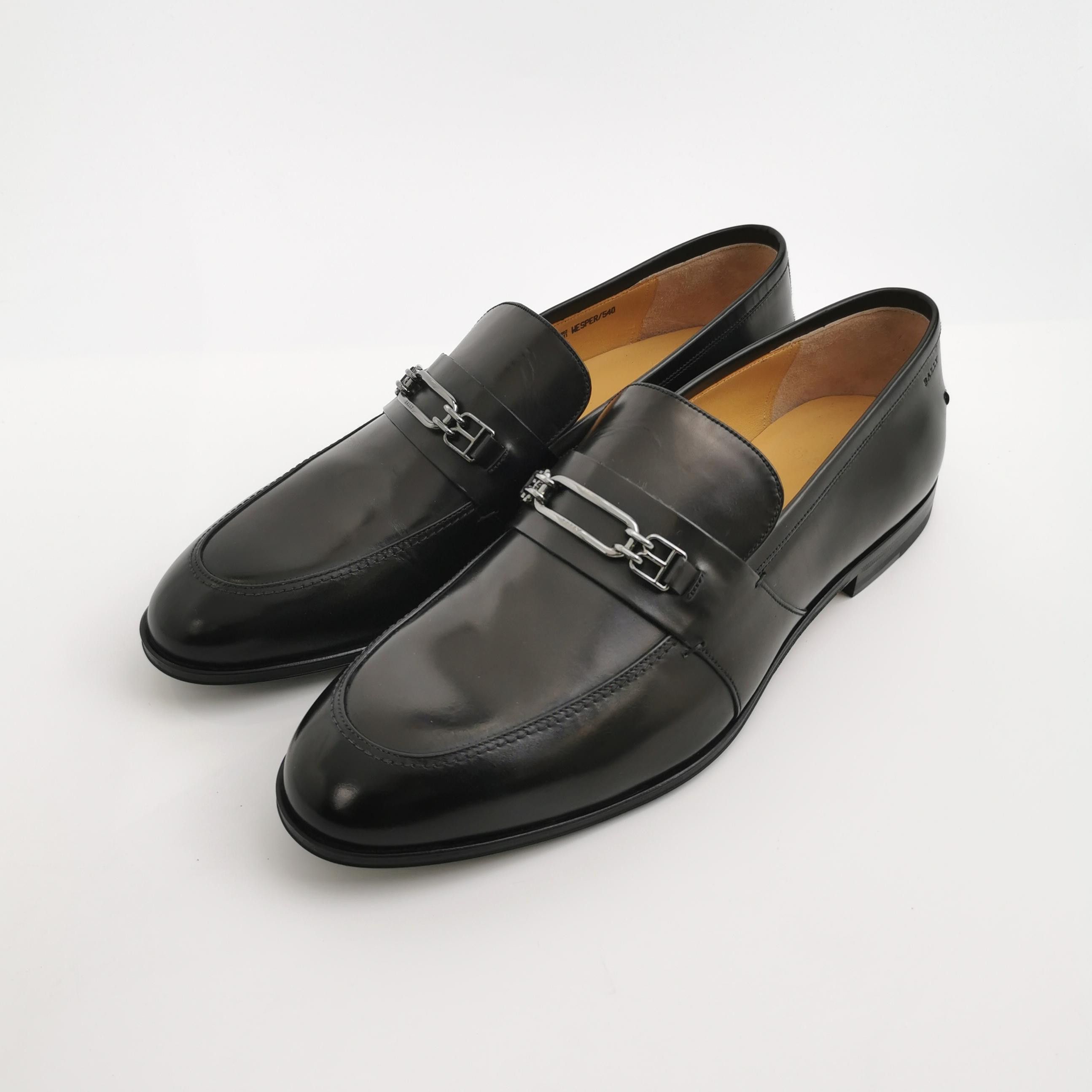 Bally Bally Metal Bit Leather Loafers Size 43 Size US 10 / EU 43 - 3 Thumbnail