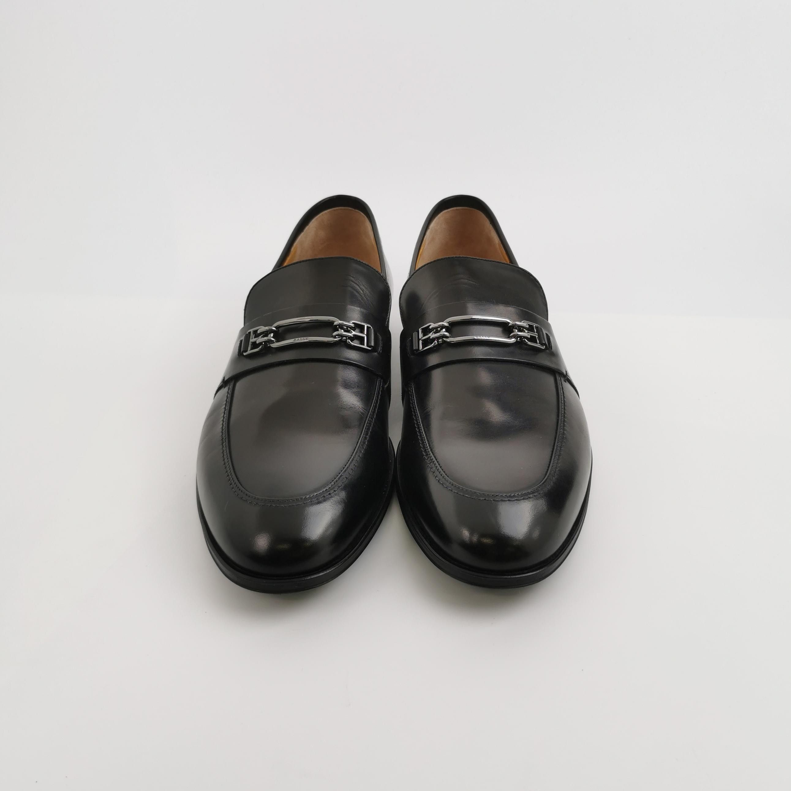 Bally Bally Metal Bit Leather Loafers Size 43 Size US 10 / EU 43 - 4 Thumbnail