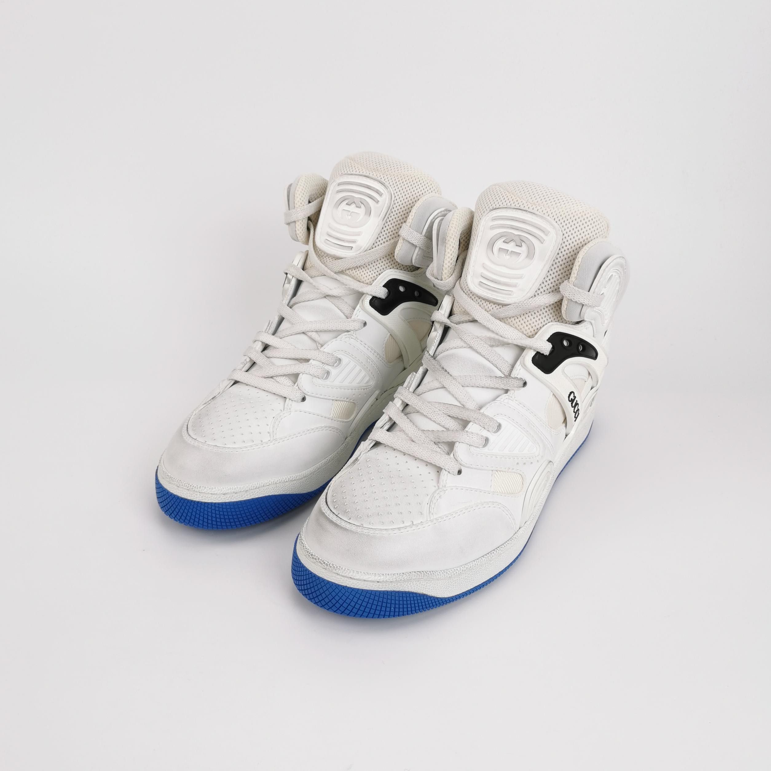 Gucci Gucci Basket High-Top Sneakers 40 Size US 7 / EU 40 - 3 Thumbnail
