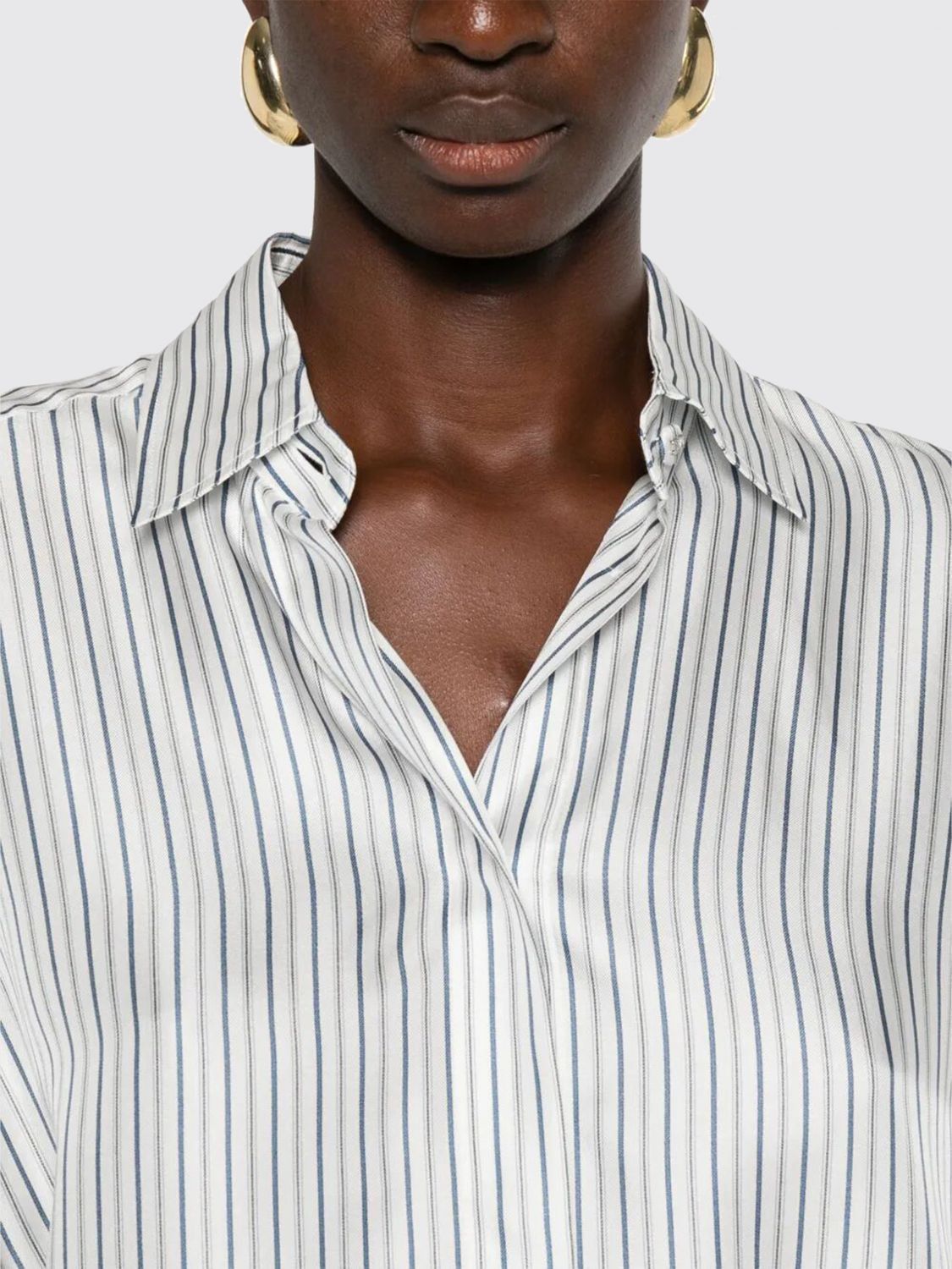 Max Mara Max Mara Dress Woman Striped Size XS / US 0-2 / IT 36-38 - 4 Thumbnail