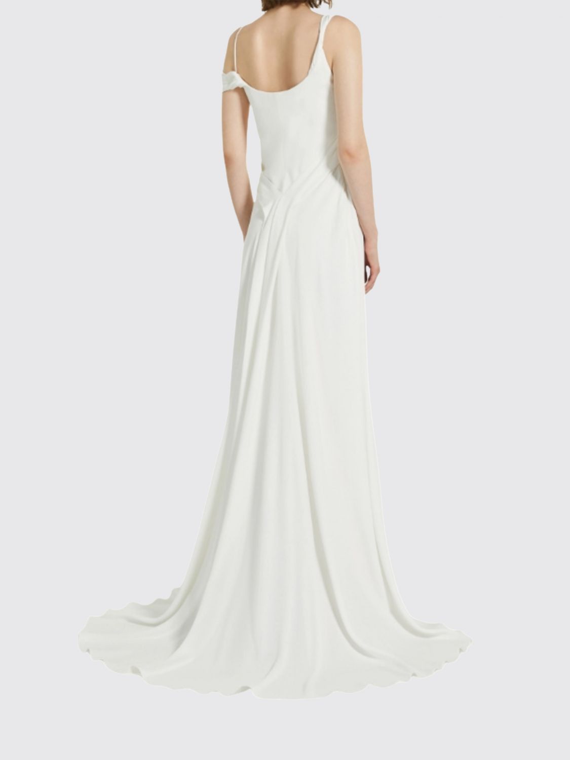 Max Mara Max Mara Dress Woman White Size M / US 6-8 / IT 42-44 - 2 Thumbnail