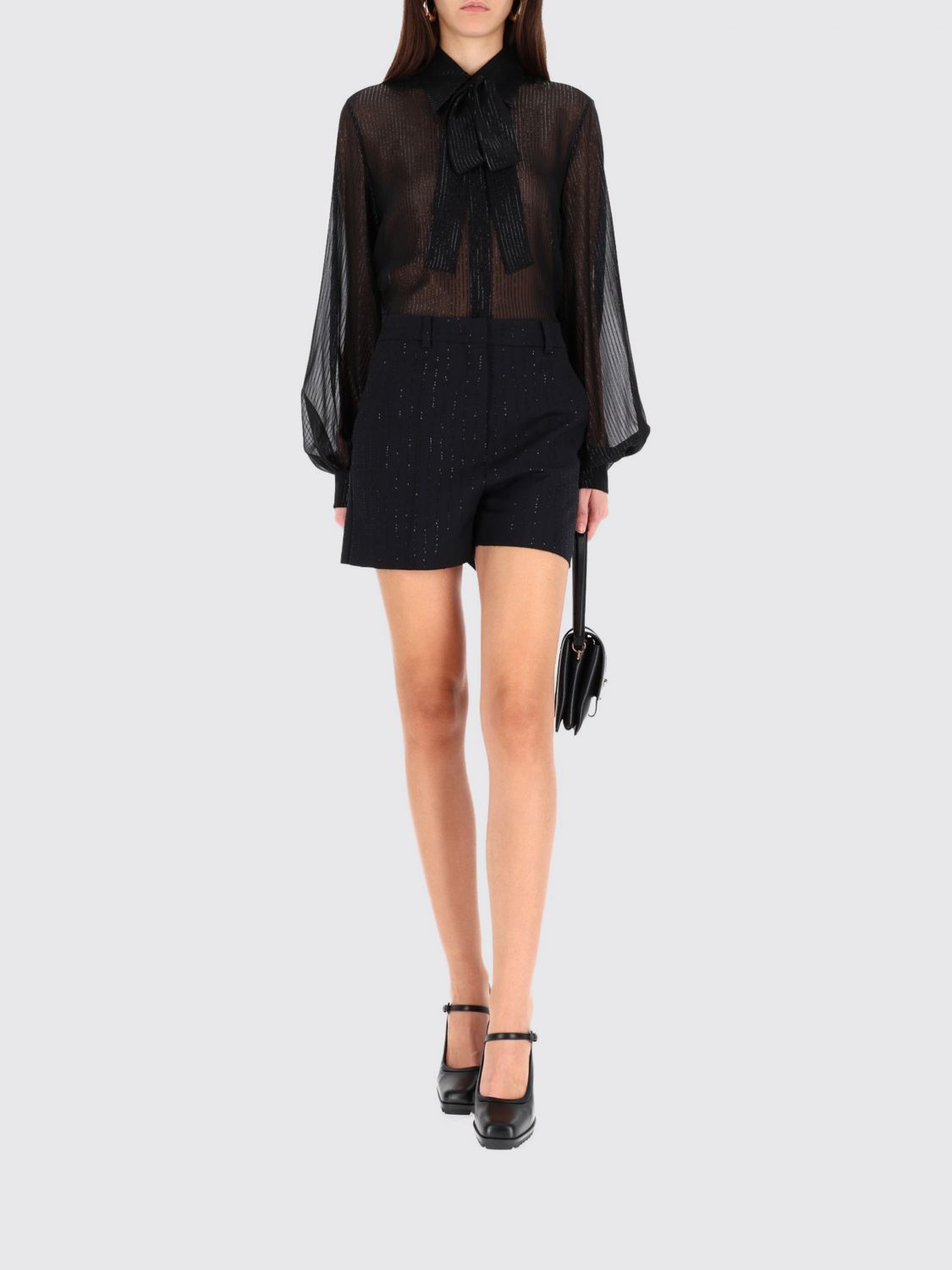 Max Mara Max Mara Shirt Woman Black Size M / US 6-8 / IT 42-44 - 2 Thumbnail