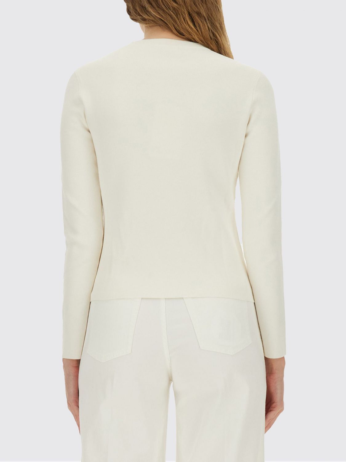 Max Mara Max Mara Sweater Woman Ivory Size XS / US 0-2 / IT 36-38 - 3 Thumbnail