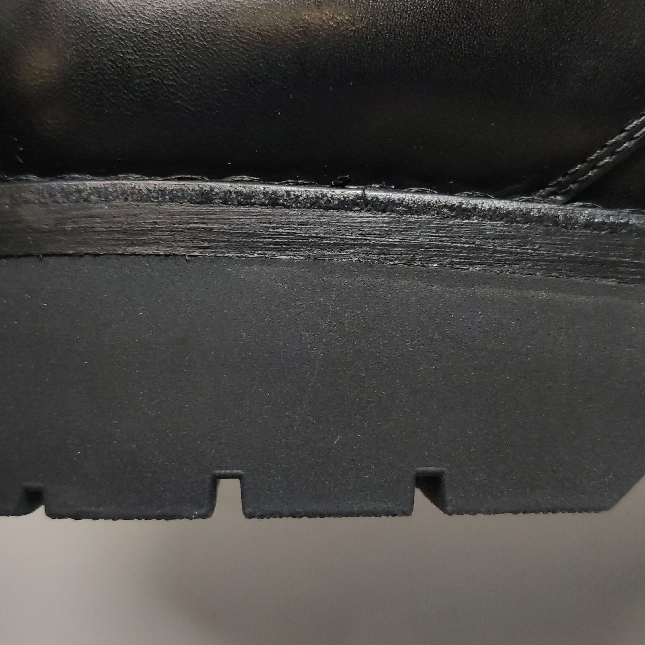 Valentino Valentino Leather Zipper Combat Boots Size 43.5 Size US 10 / EU 43 - 10 Thumbnail