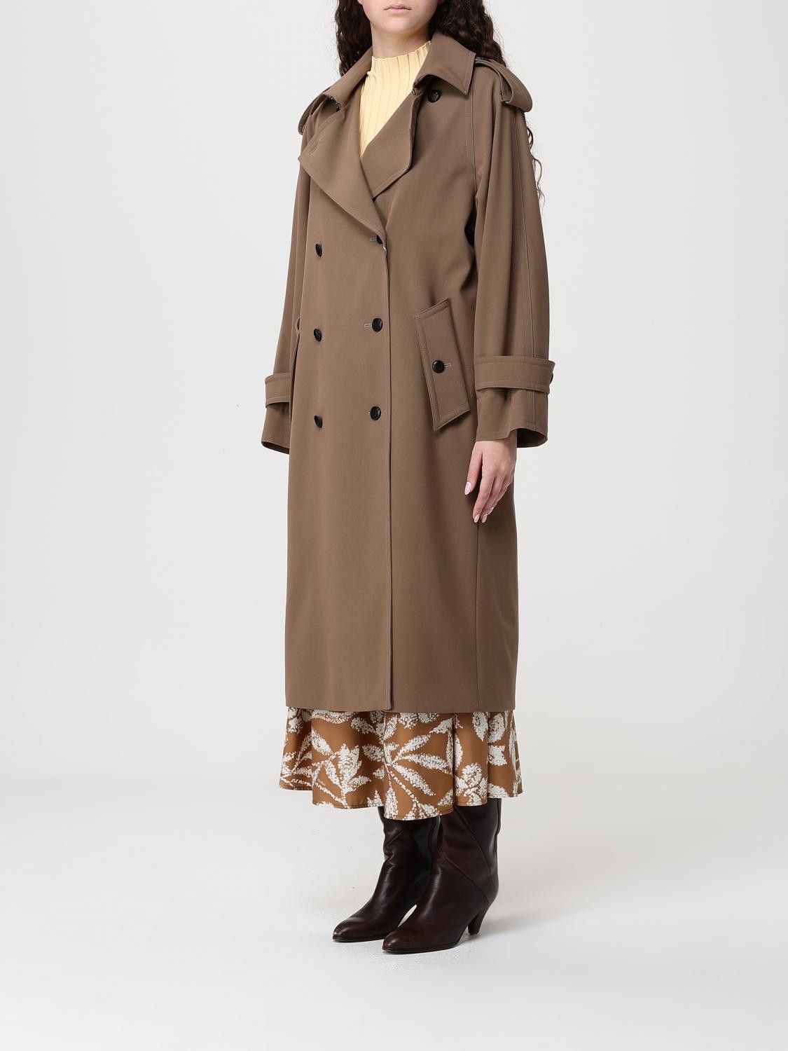 Max Mara Max Mara Jacket Woman Brown Size S / US 4 / IT 40 - 4 Thumbnail