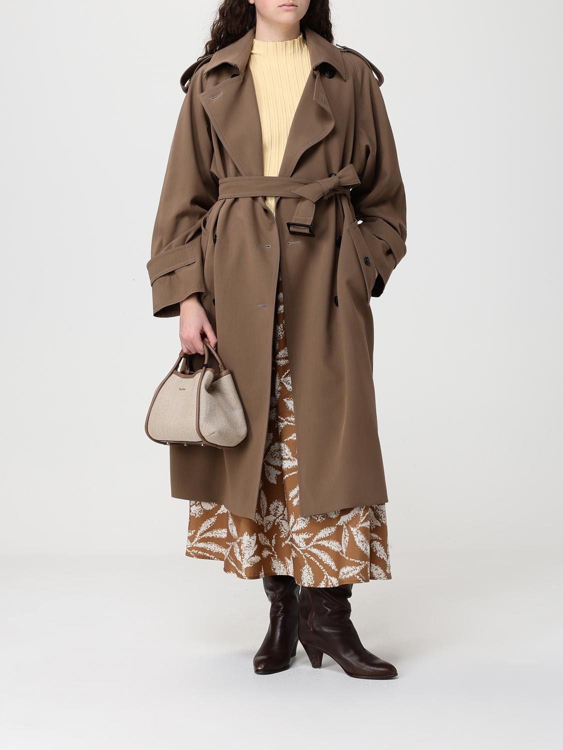 Max Mara Max Mara Jacket Woman Brown Size S / US 4 / IT 40 - 2 Thumbnail