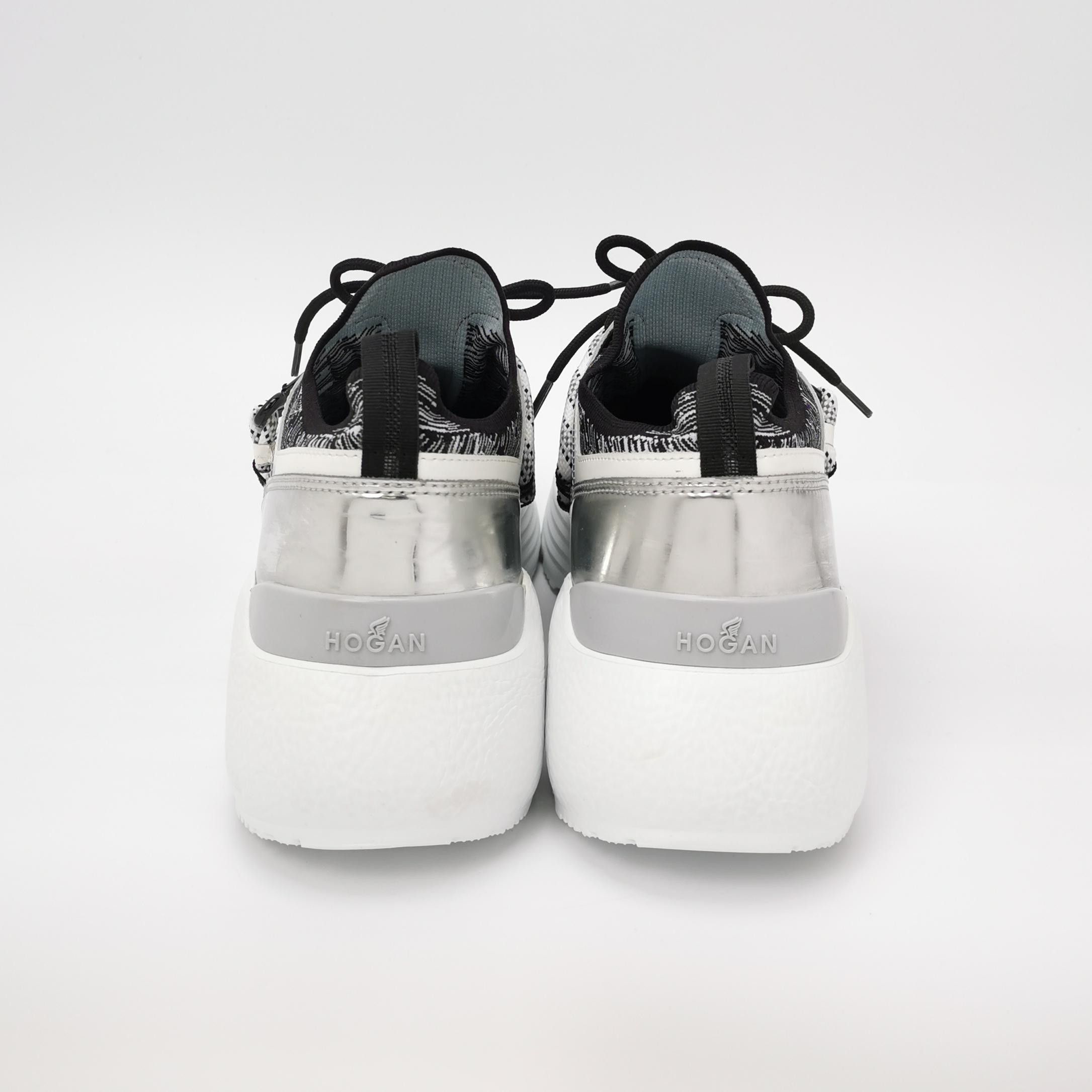 Hogan Hogan Metallic Multi Low-Top Sneakers EU 41.5 Size US 8 / EU 41 - 5 Thumbnail