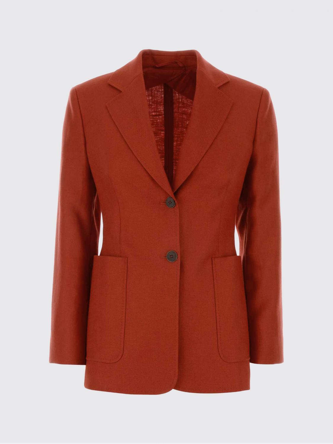 Max Mara Max Mara Jacket Woman Red Size XS / US 0-2 / IT 36-38 - 2 Thumbnail