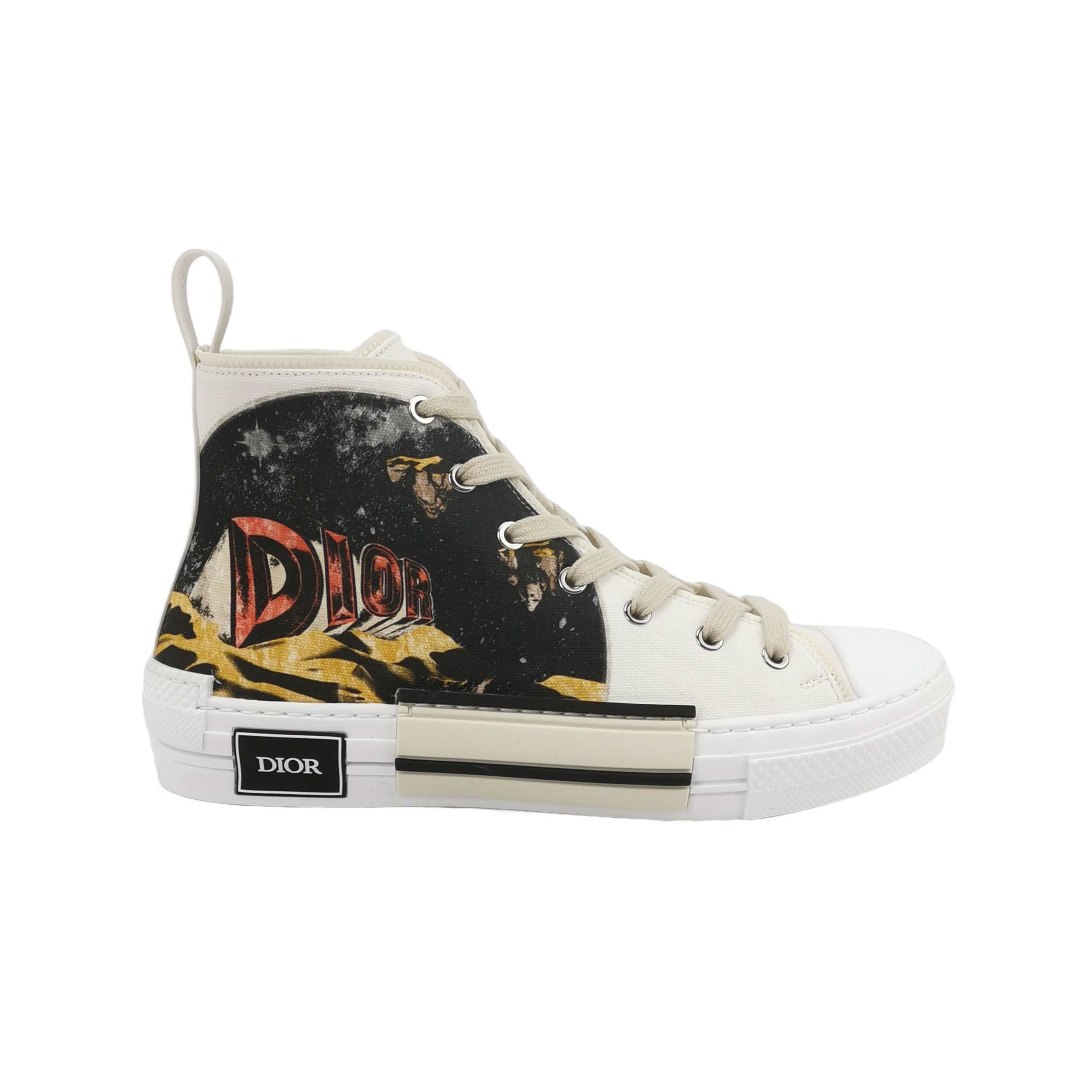 Dior Dior Graphic Print Hi-Top Sneakers 41 Size US 8 / EU 41 - 2 Thumbnail