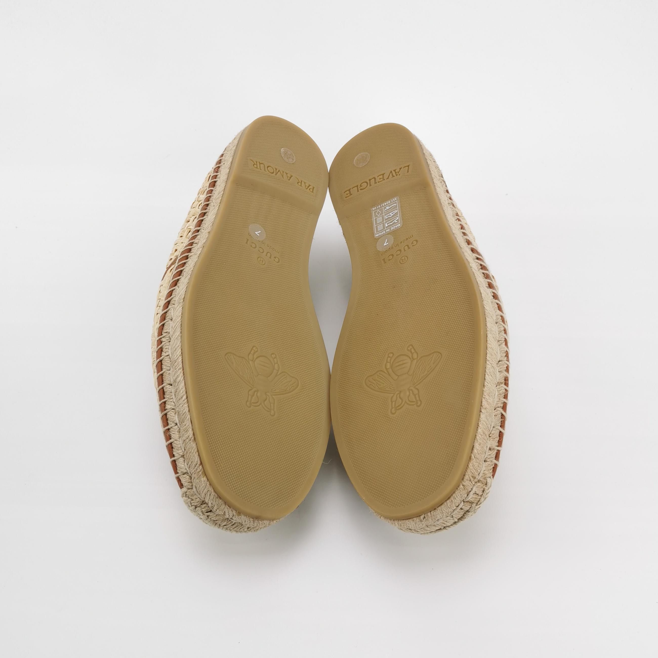 Gucci Gucci Woven Interlocking G Espadrilles EU 41 Size US 8 / EU 41 - 6 Thumbnail