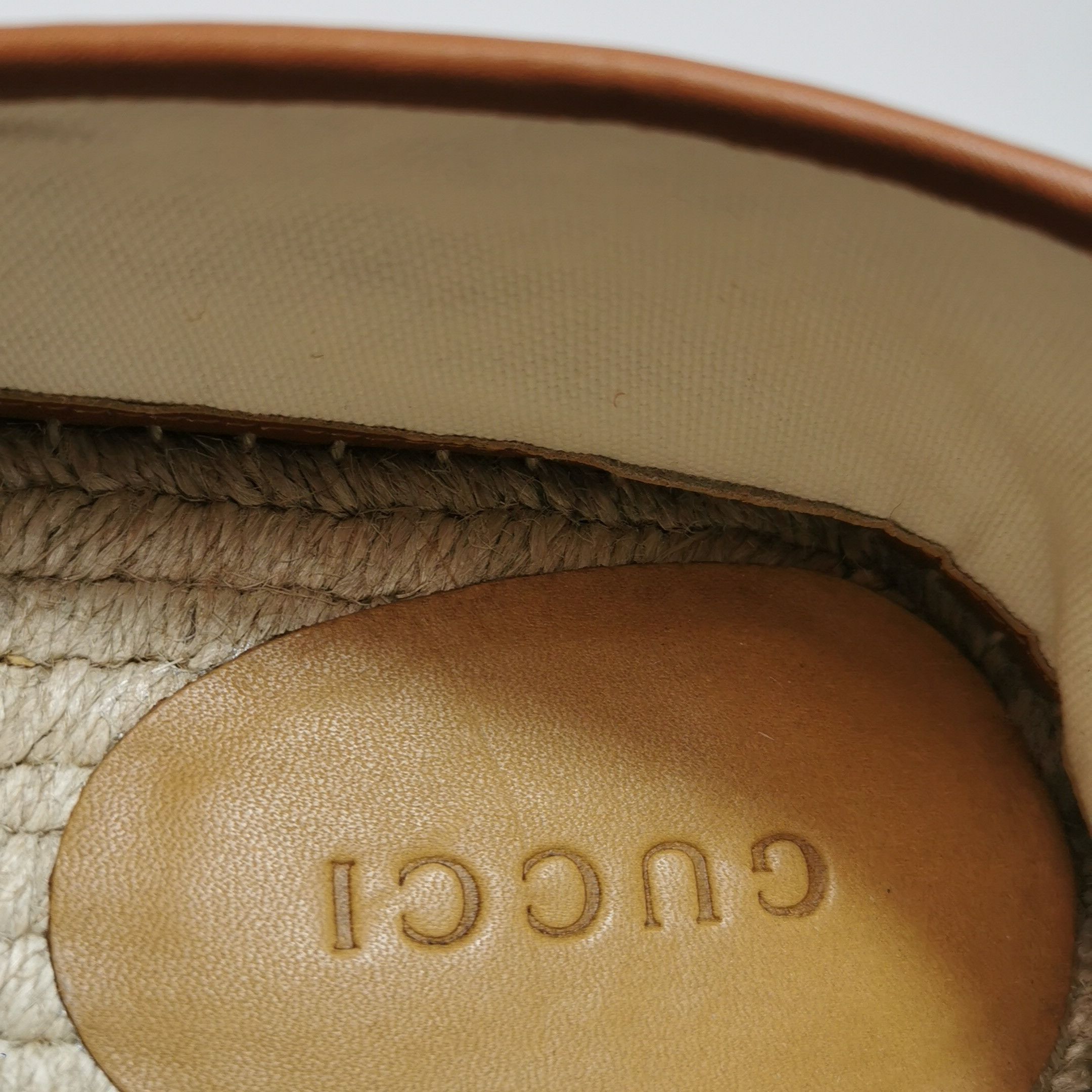 Gucci Gucci Woven Interlocking G Espadrilles EU 41 Size US 8 / EU 41 - 11 Thumbnail